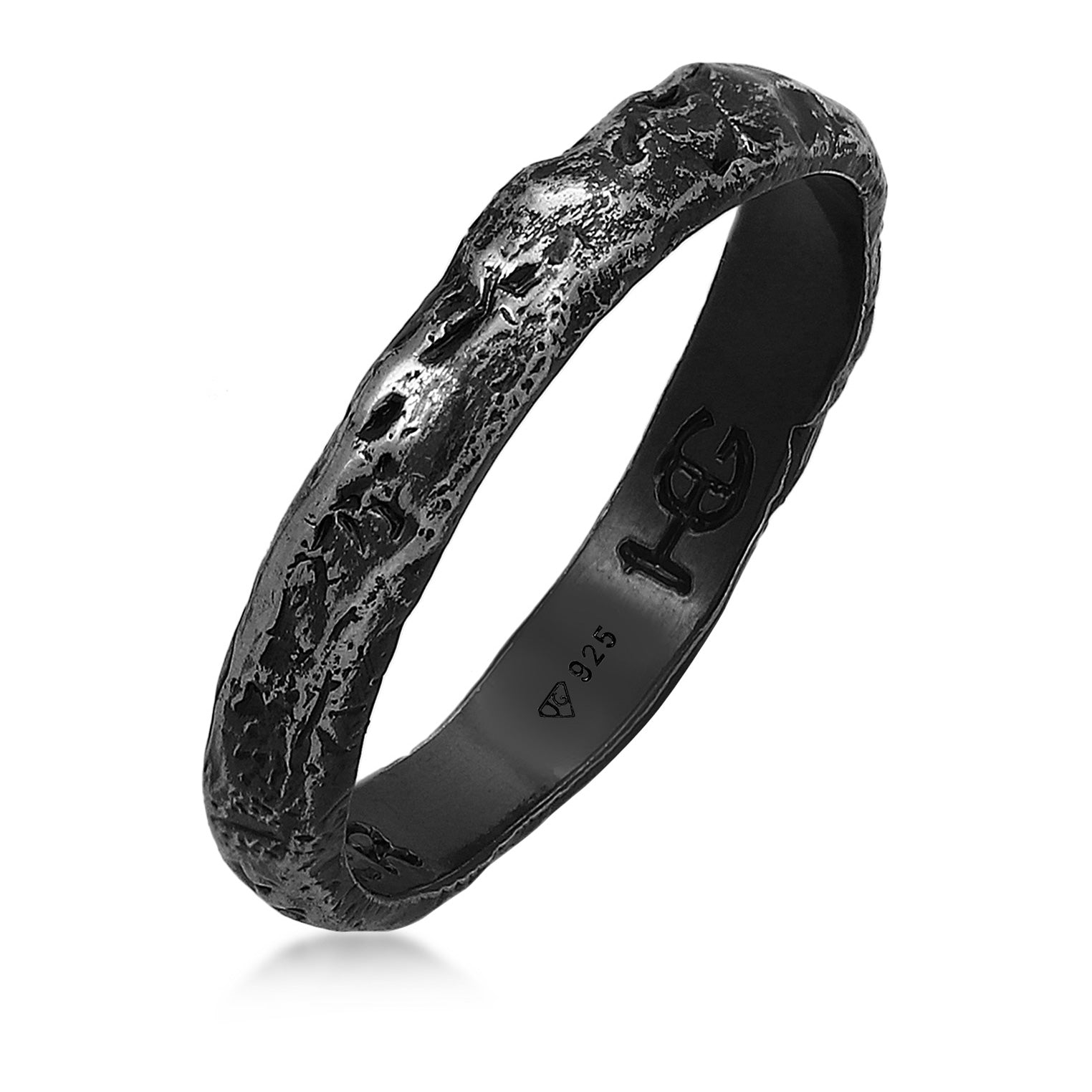 Haze & Glory Men's Sun Chaser Ring - Black In Black