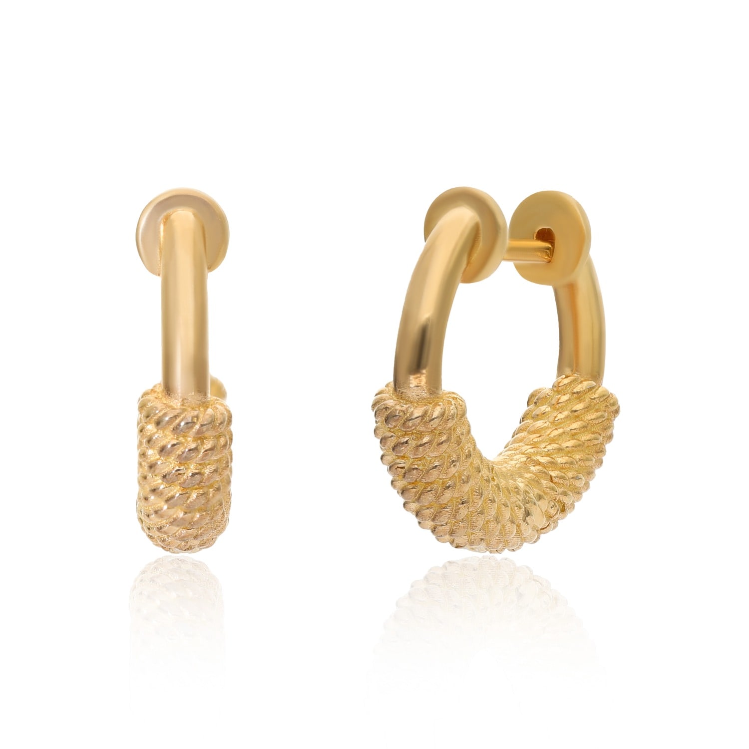 Preeti Sandhu Women's Gold With A Twist Huggies