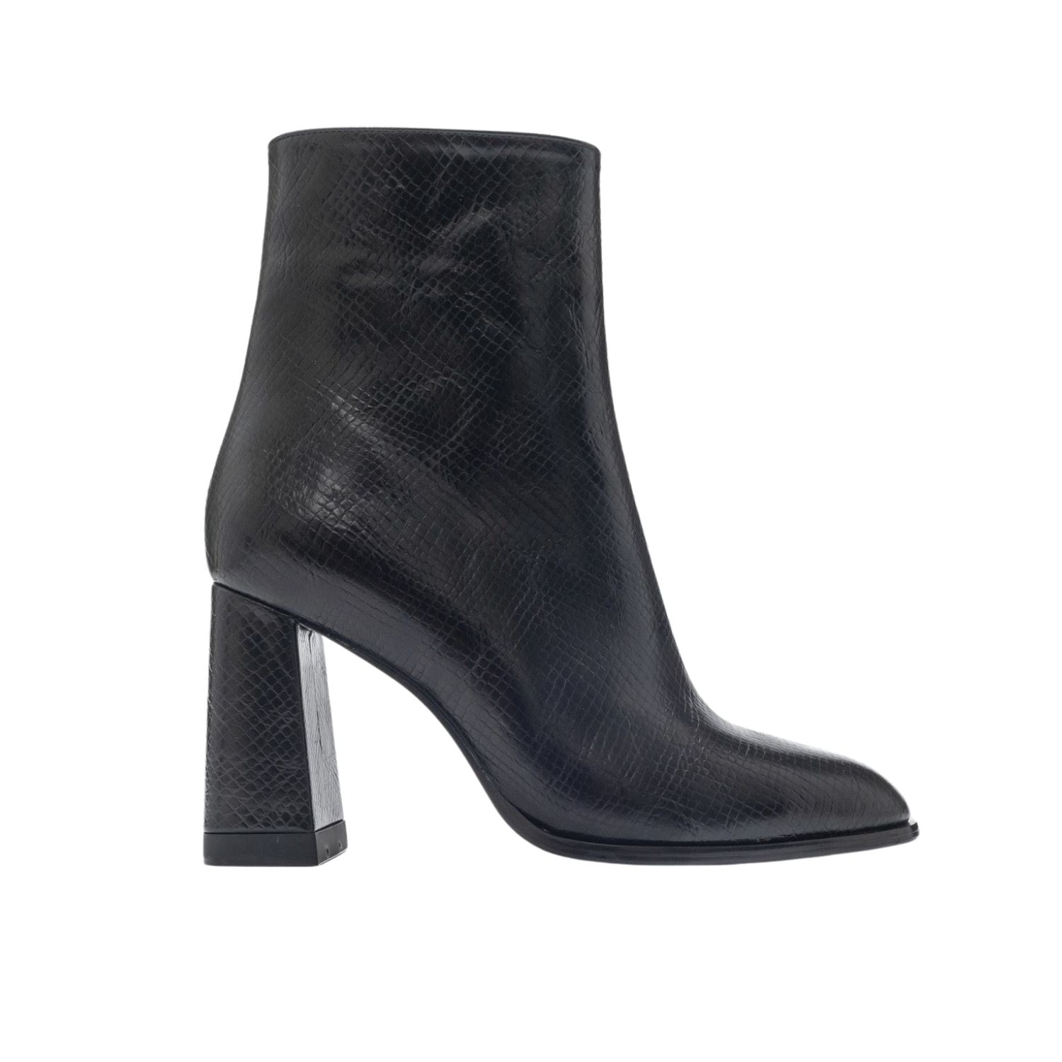 Prologue Shoes Women's Jewel Black Cilt High Heel Boot