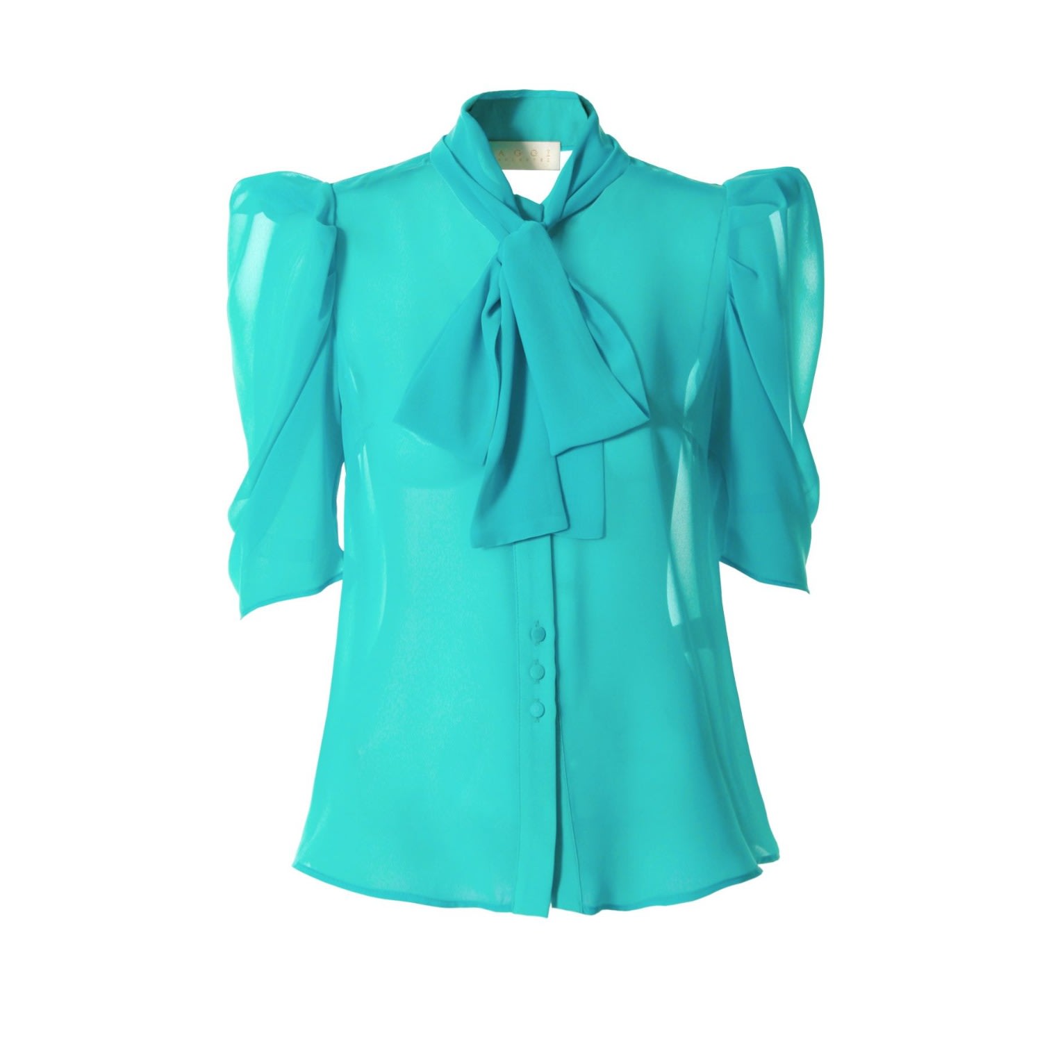 Women’s Blue Angel Turquoise Blouse Extra Large Aggi