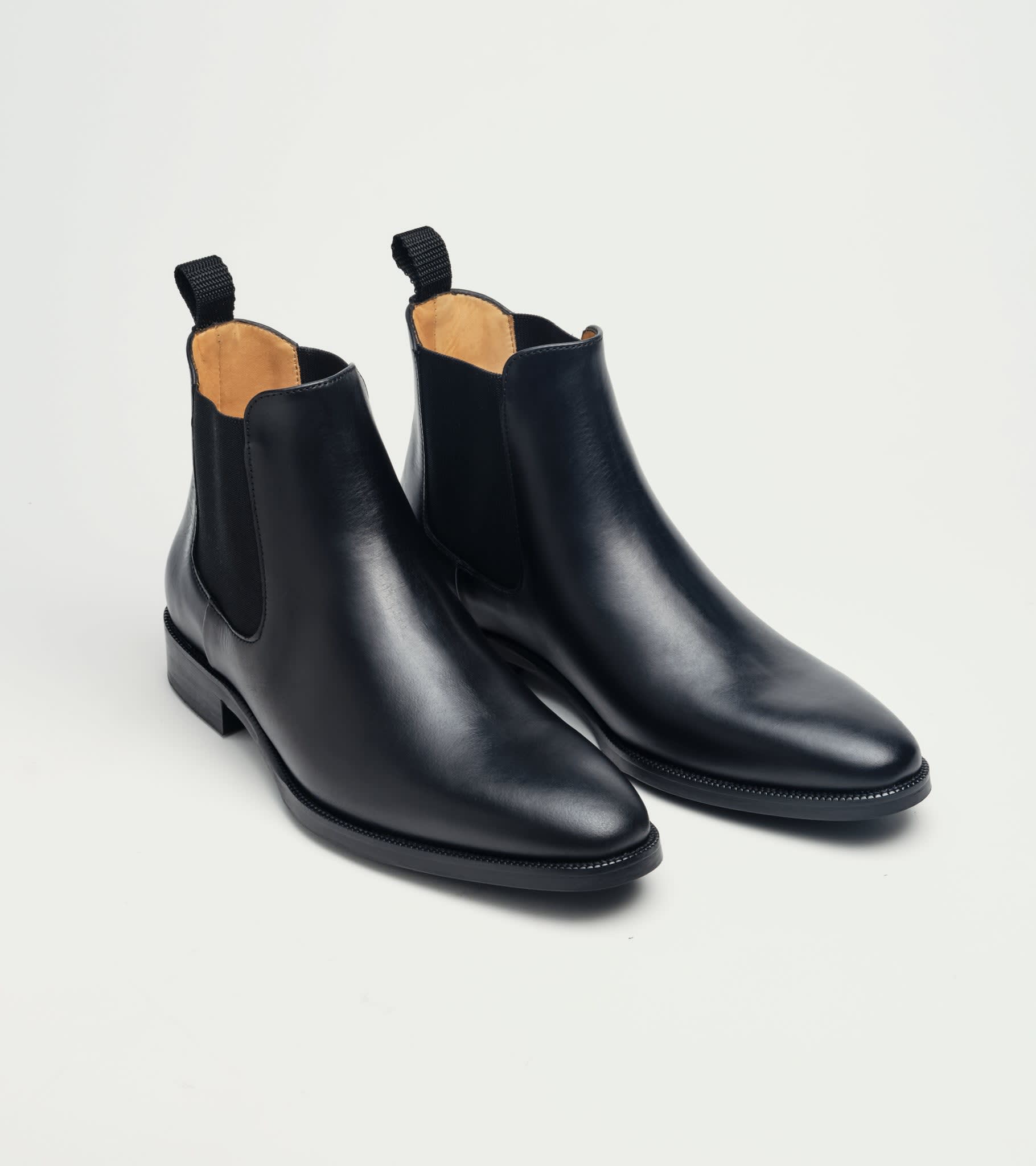 Jack Erwin Full Grain Leather Oxford in Black CLASSIC_SOKO_KE | JACK ERWIN. Men main image 2