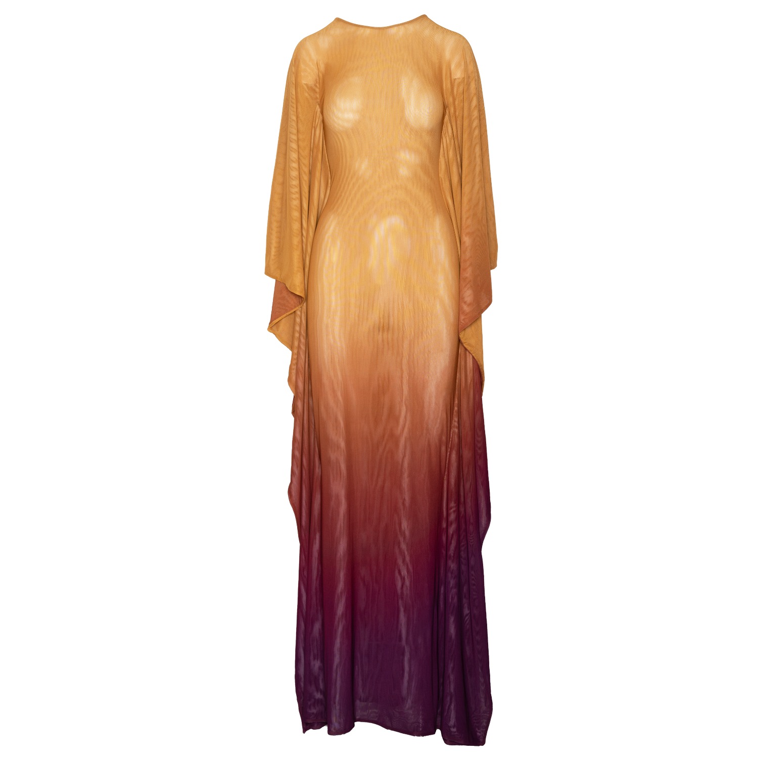 Ofuure Women's Pink / Purple / Yellow Sol Kaftan Dress In Pink/purple/yellow