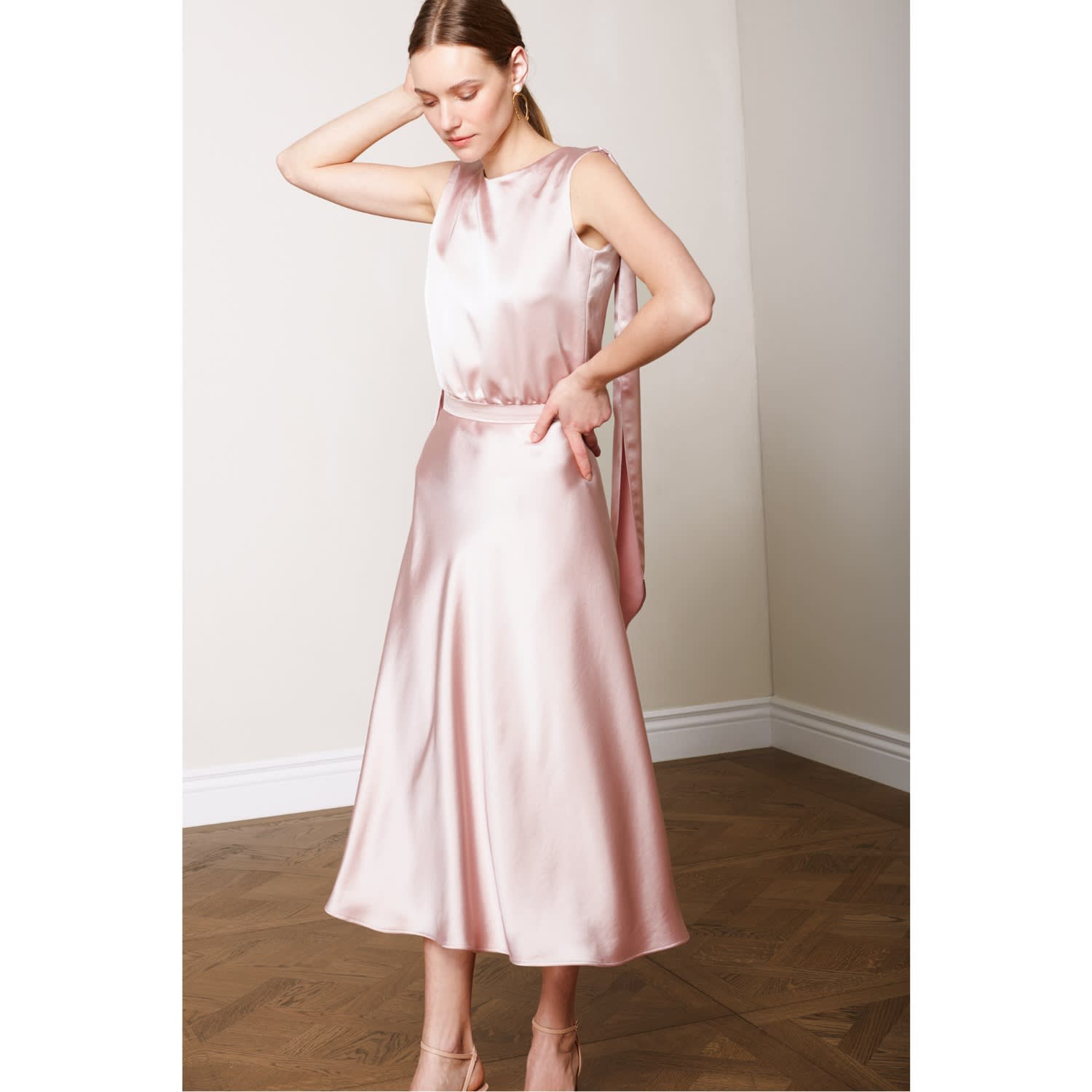 rosa midi dress