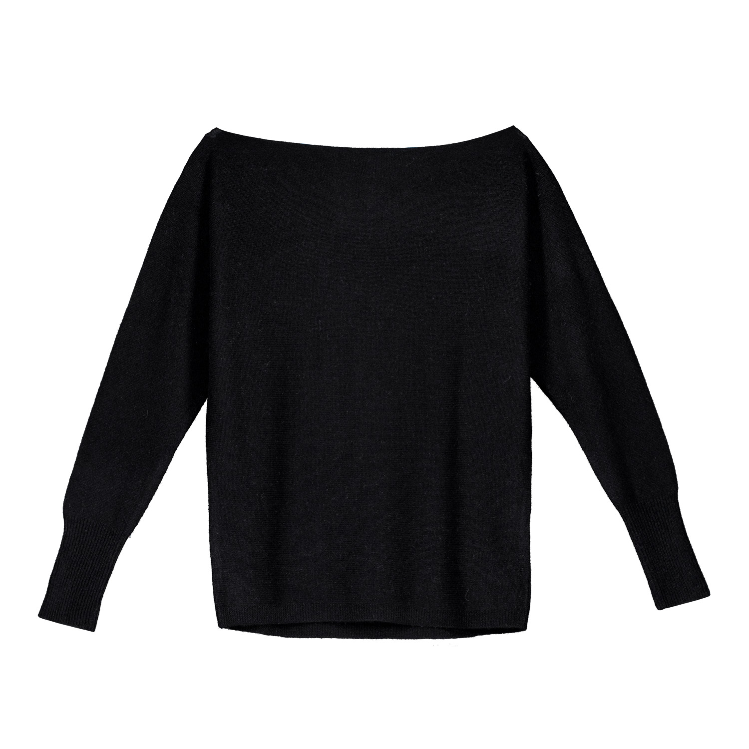 Bel Cashmere Women's Claudia Cashmere Sweater Black In Black