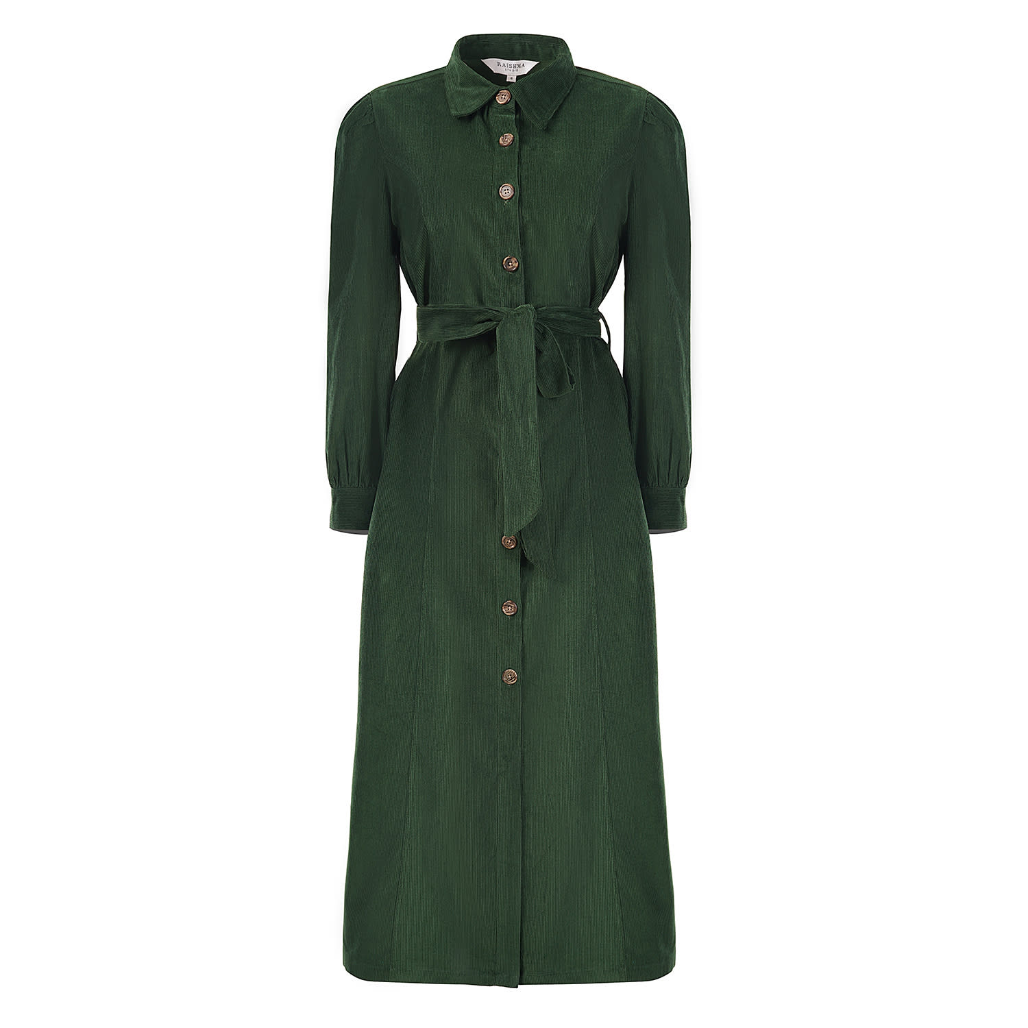 Women's Delphine Green Dress | Medium | Raishma