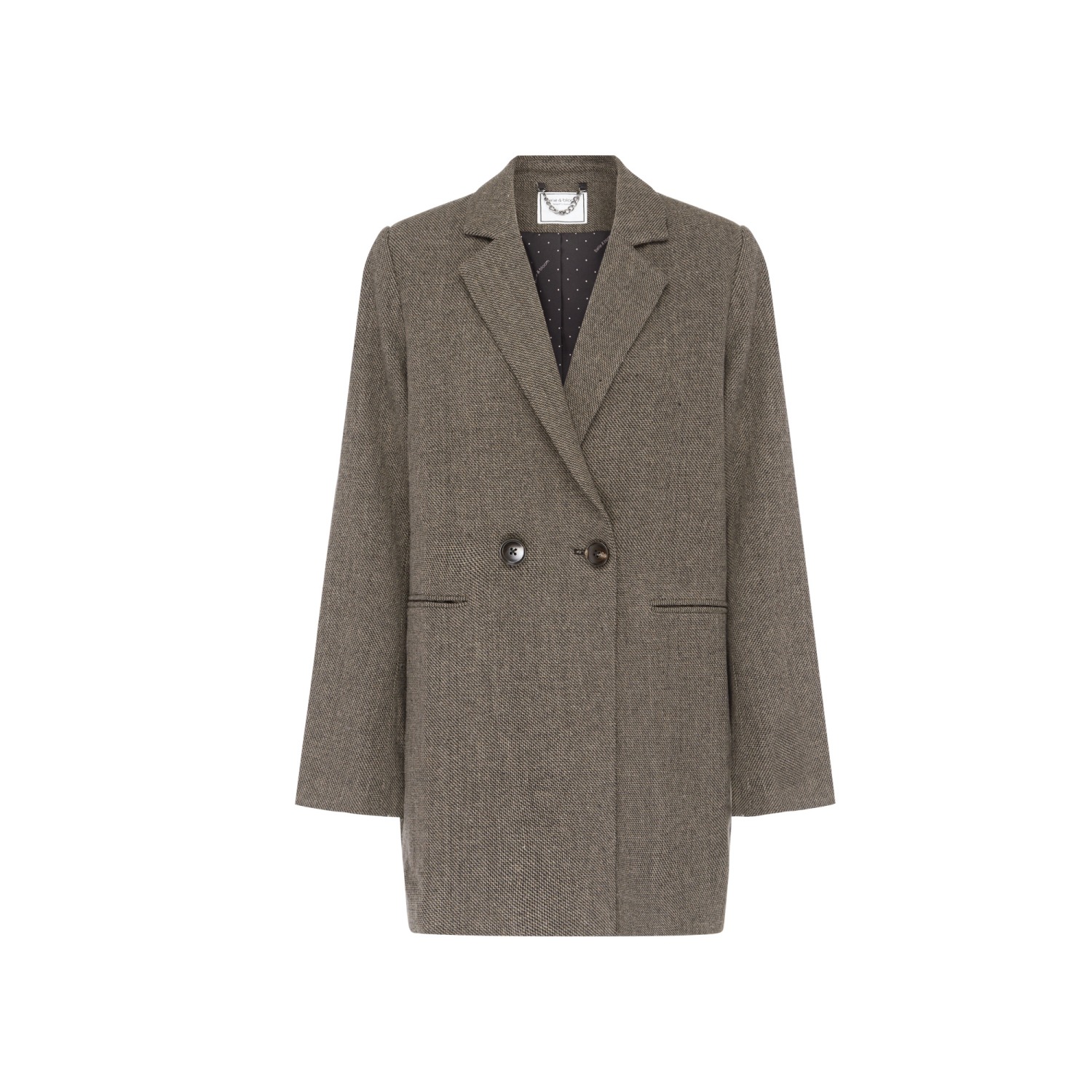 Kensington Oversized Coat - Brown | Belle & Bloom | Wolf & Badger
