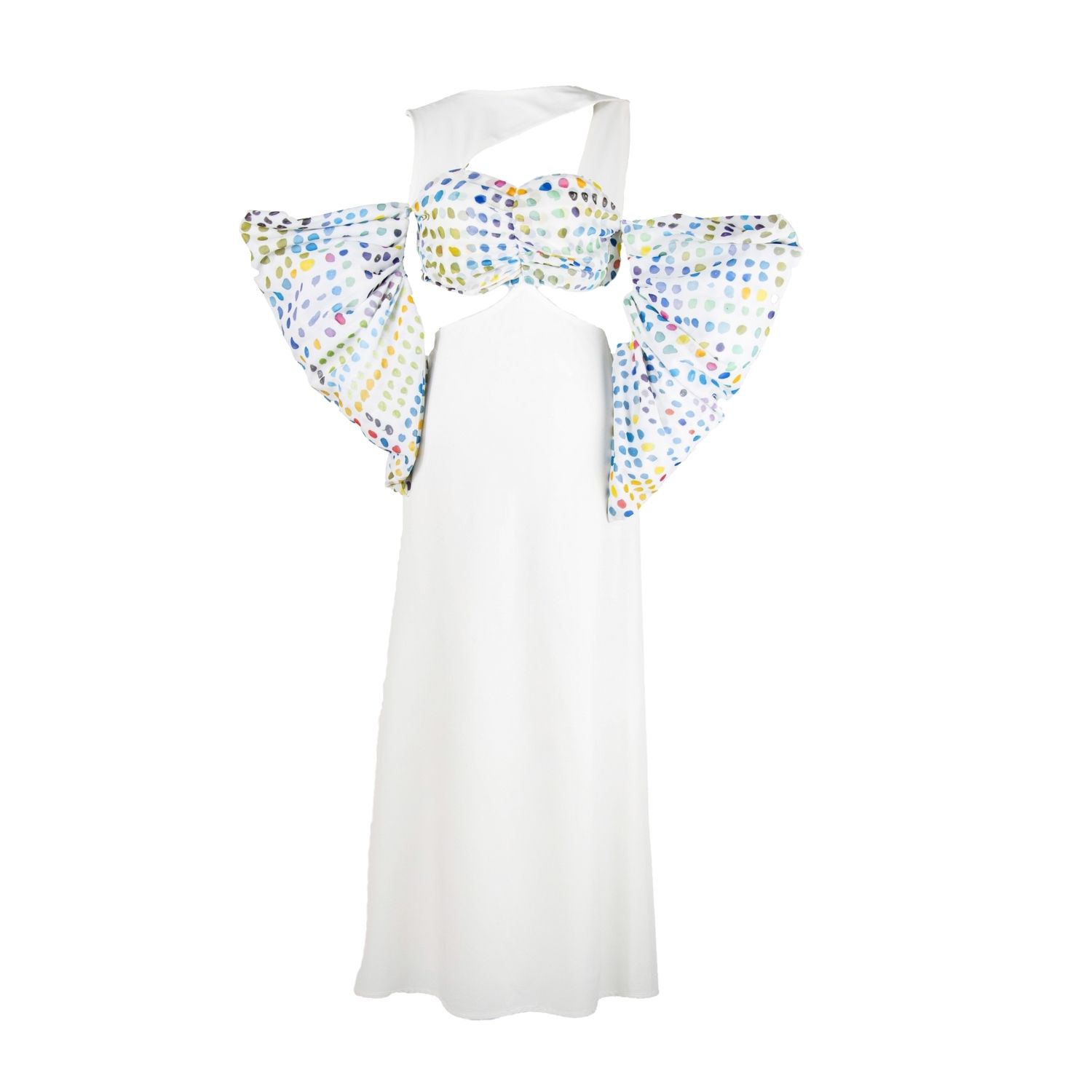 Yola Neme Women's White Mi Sentimiento Dress In White
