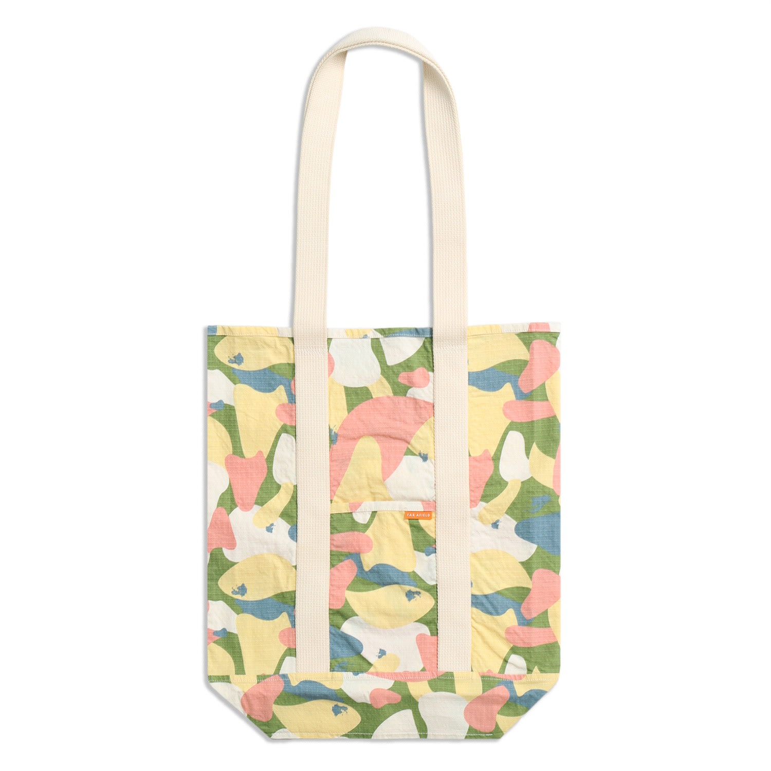 Men’s Tote Bag - Camo Print - Pastel One Size Far Afield