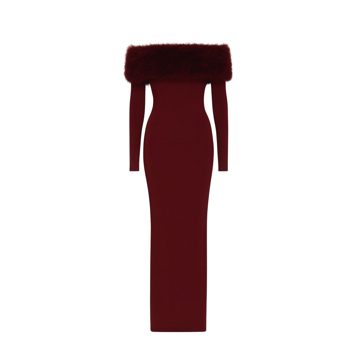 Date Boutique Women's Red Vivienne Gown Burgundy In Red