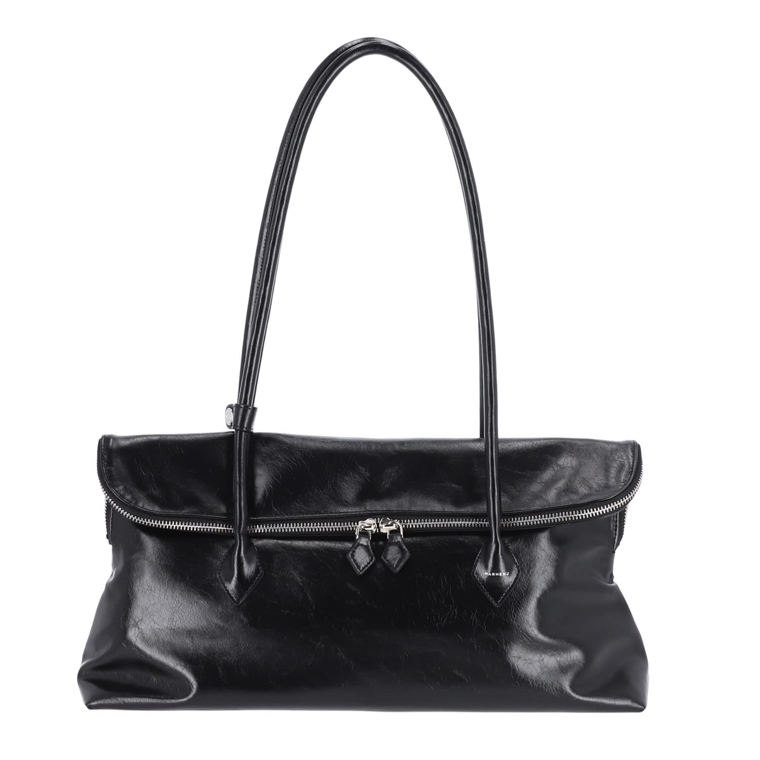Women's Margaret - Vegan Leather - Black | Marhen.j
