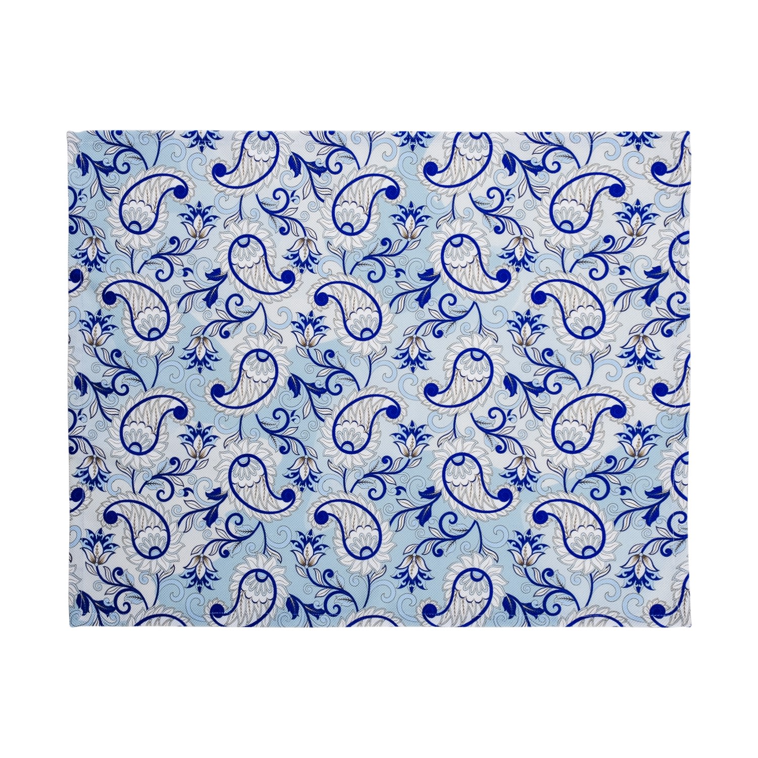 Blue Brunnera Placemats Set Of Two Km Home Collection