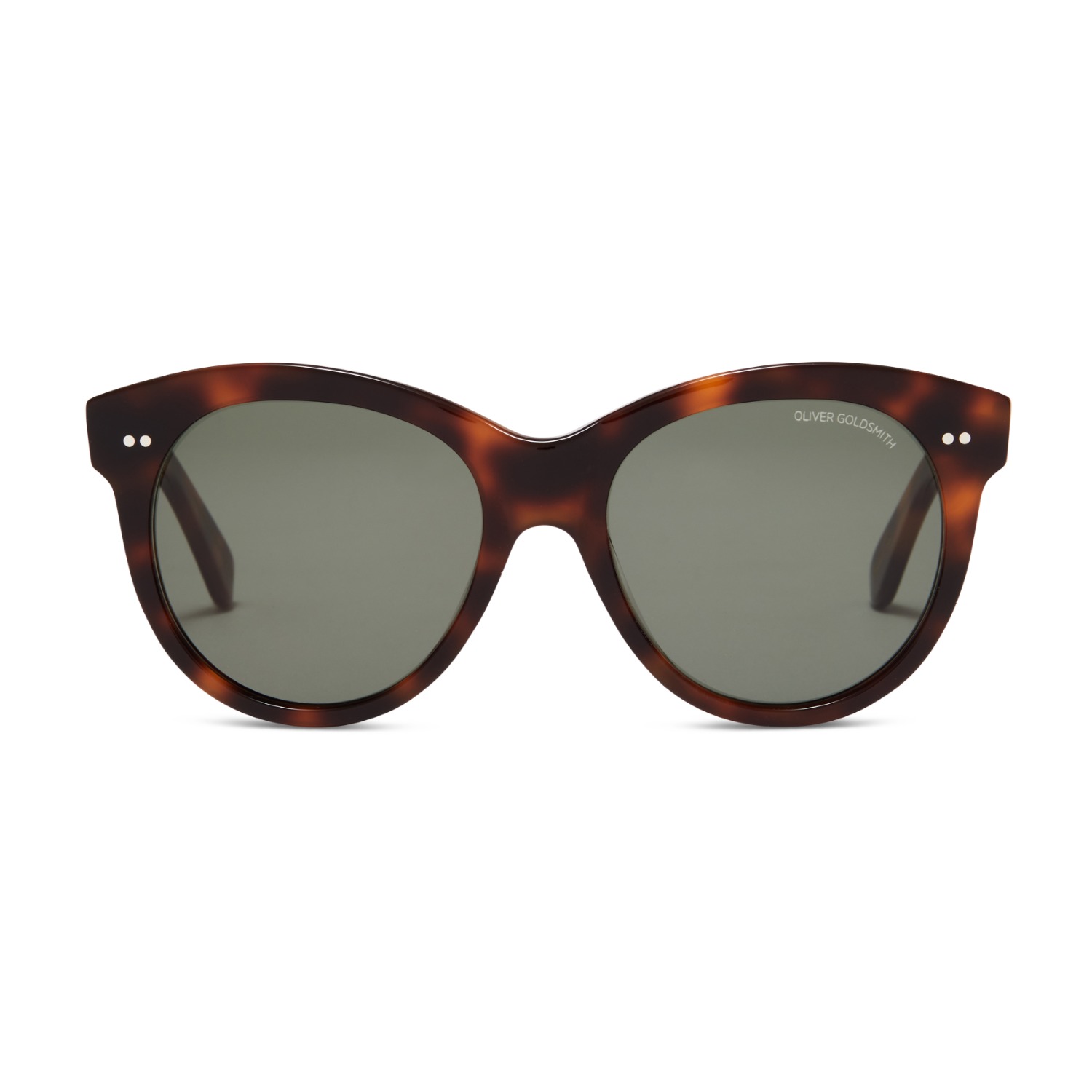 Manhattan Small Dark Tortoiseshell by Oliver Goldsmith Sunglasses