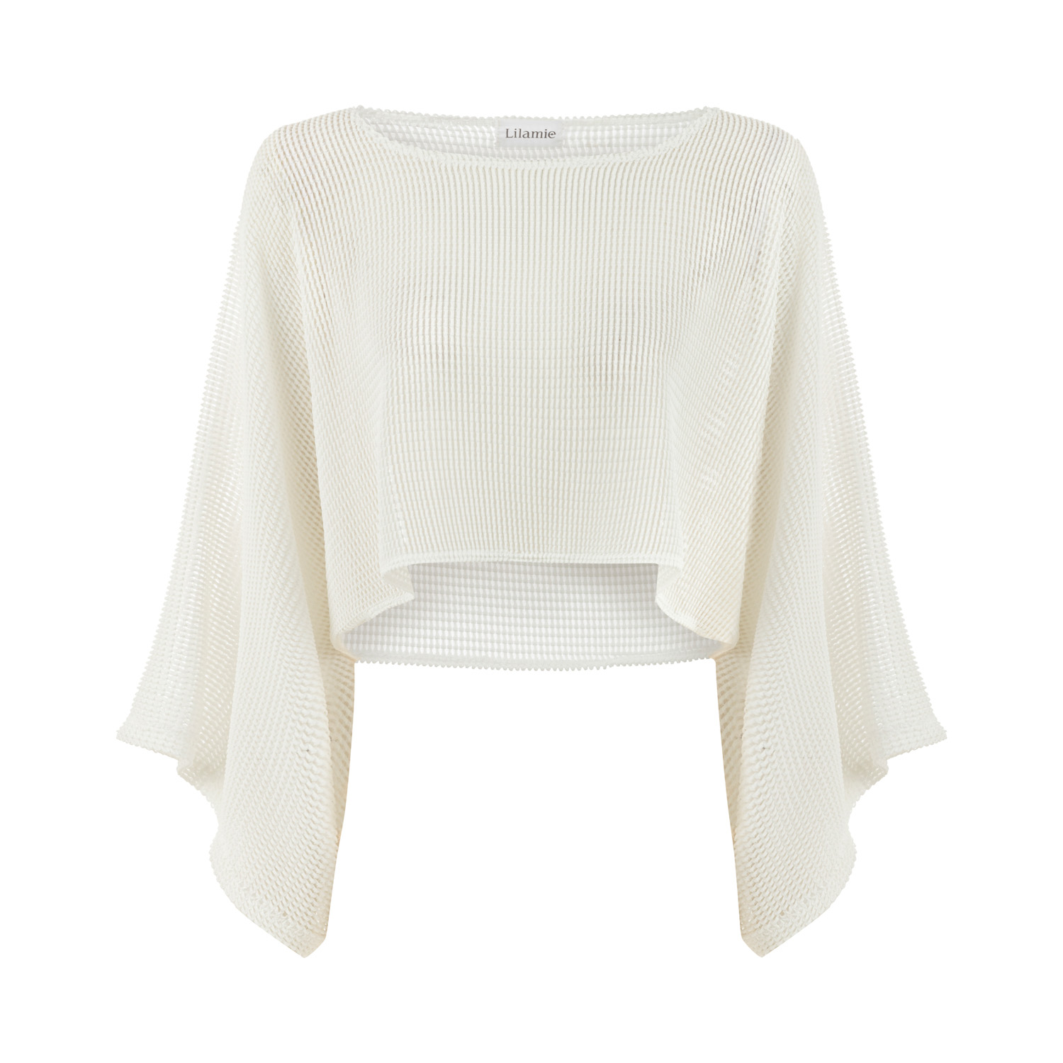 Lilamie Women's White Carmen Top