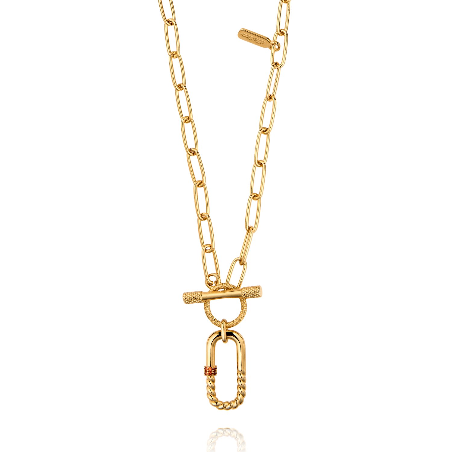 Women’s Gold Plucky Lock Necklace Ille Lan