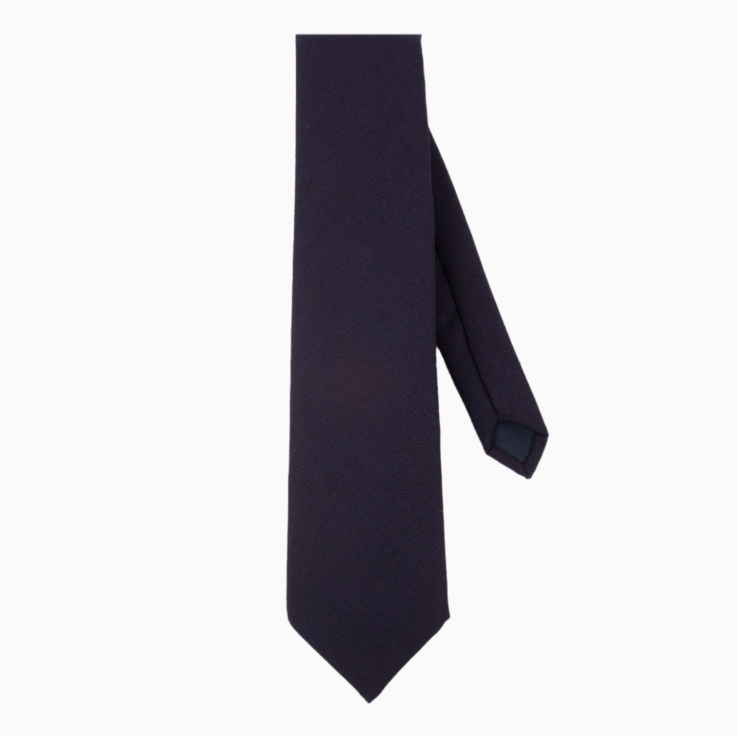 Le Colonel Men's Blue Midnight Italian Wool Tie