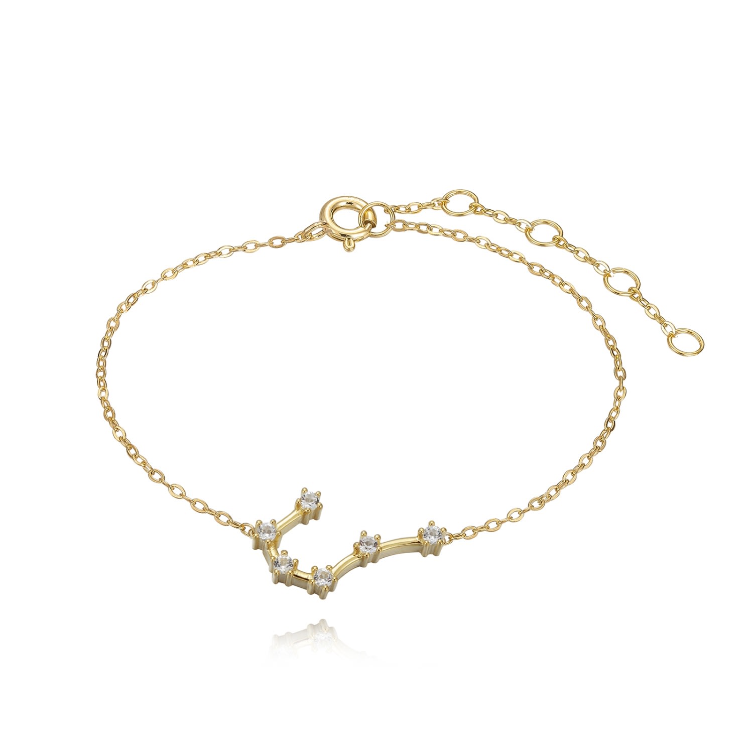 Women’s Gold Cancer Constellation Bracelet Kathryn New York