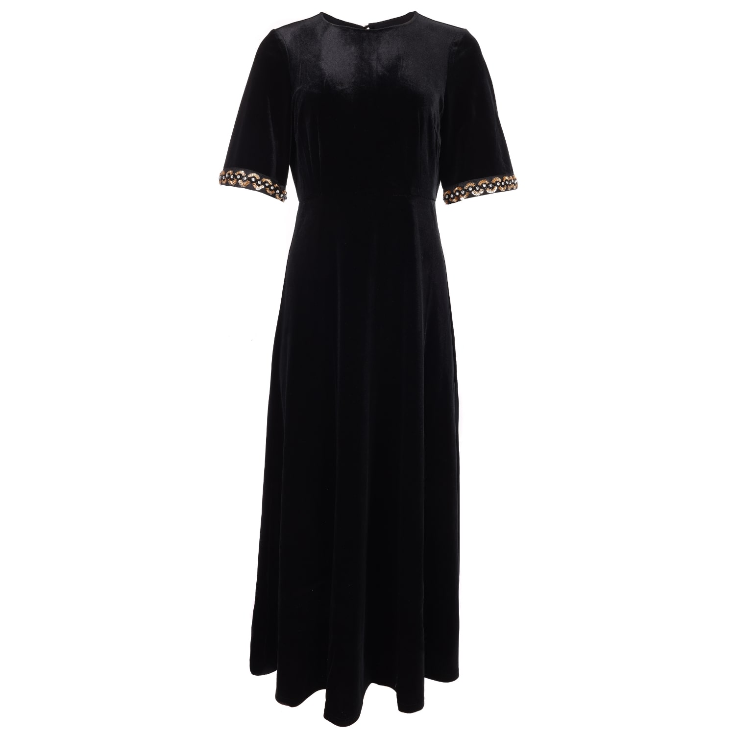 Traffic People Women's Gold / Black No Going Back Forgiven Dress In Multi