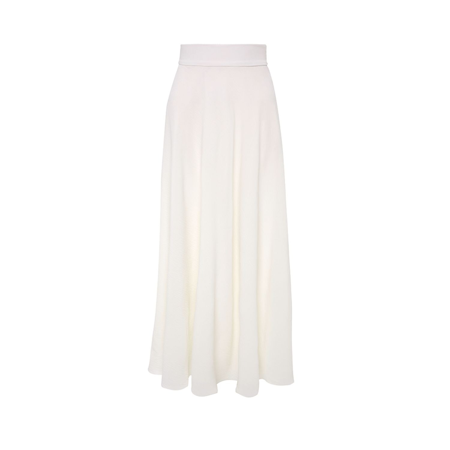 Swing maxi skirt in White 0944# Swing maxi skirt in White 0944#