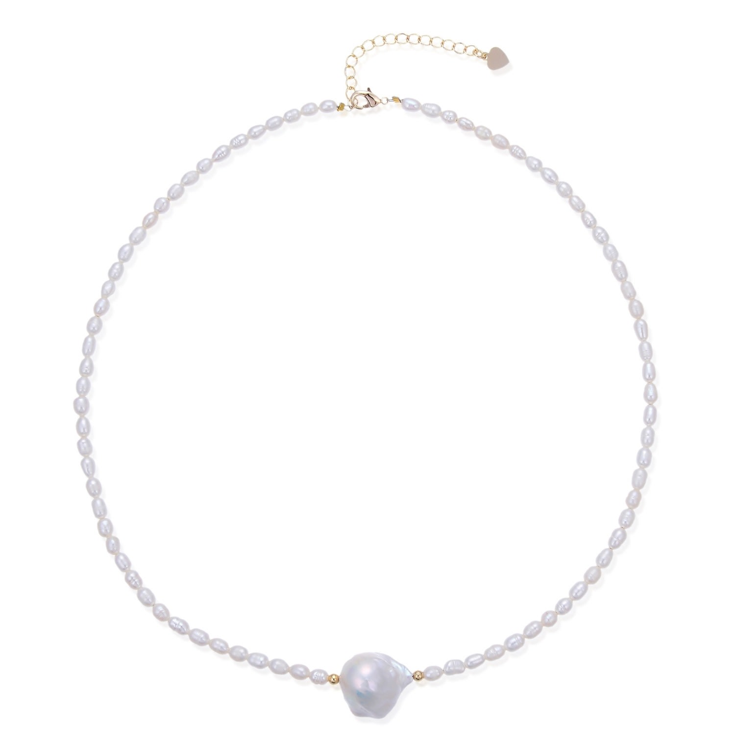 Women’s White Brynlee Pearl Necklace House of Elliott