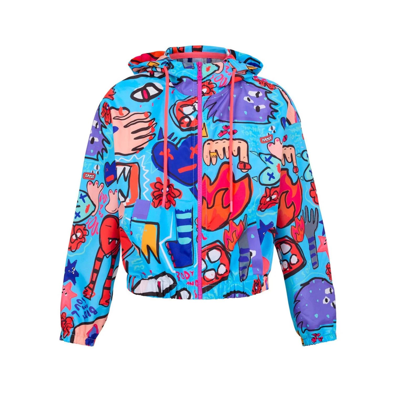 King Naked Women's Body And Soul Windbreaker In Multi