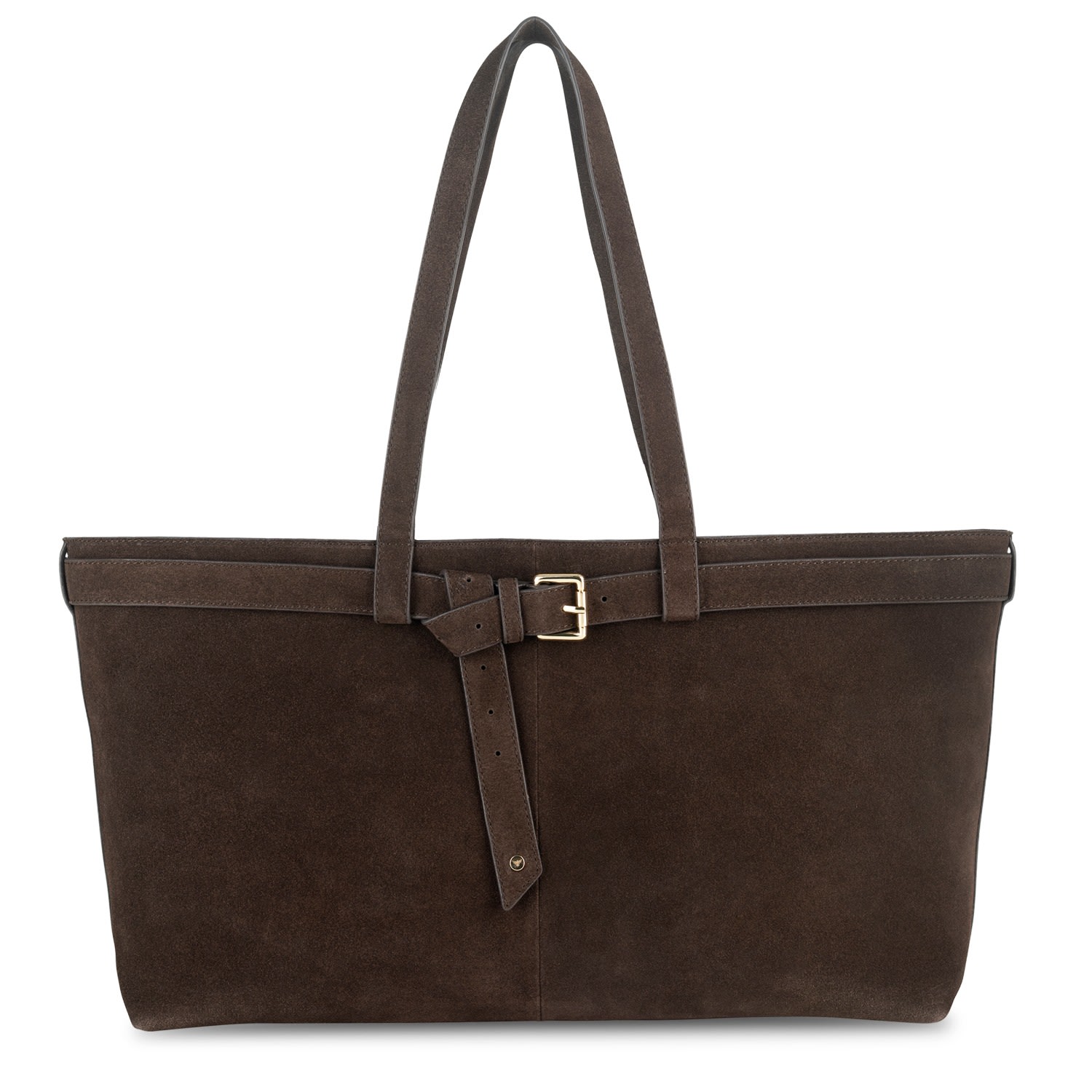 Apatchy London Women's Brown The Esme Chocolate Suede Bag