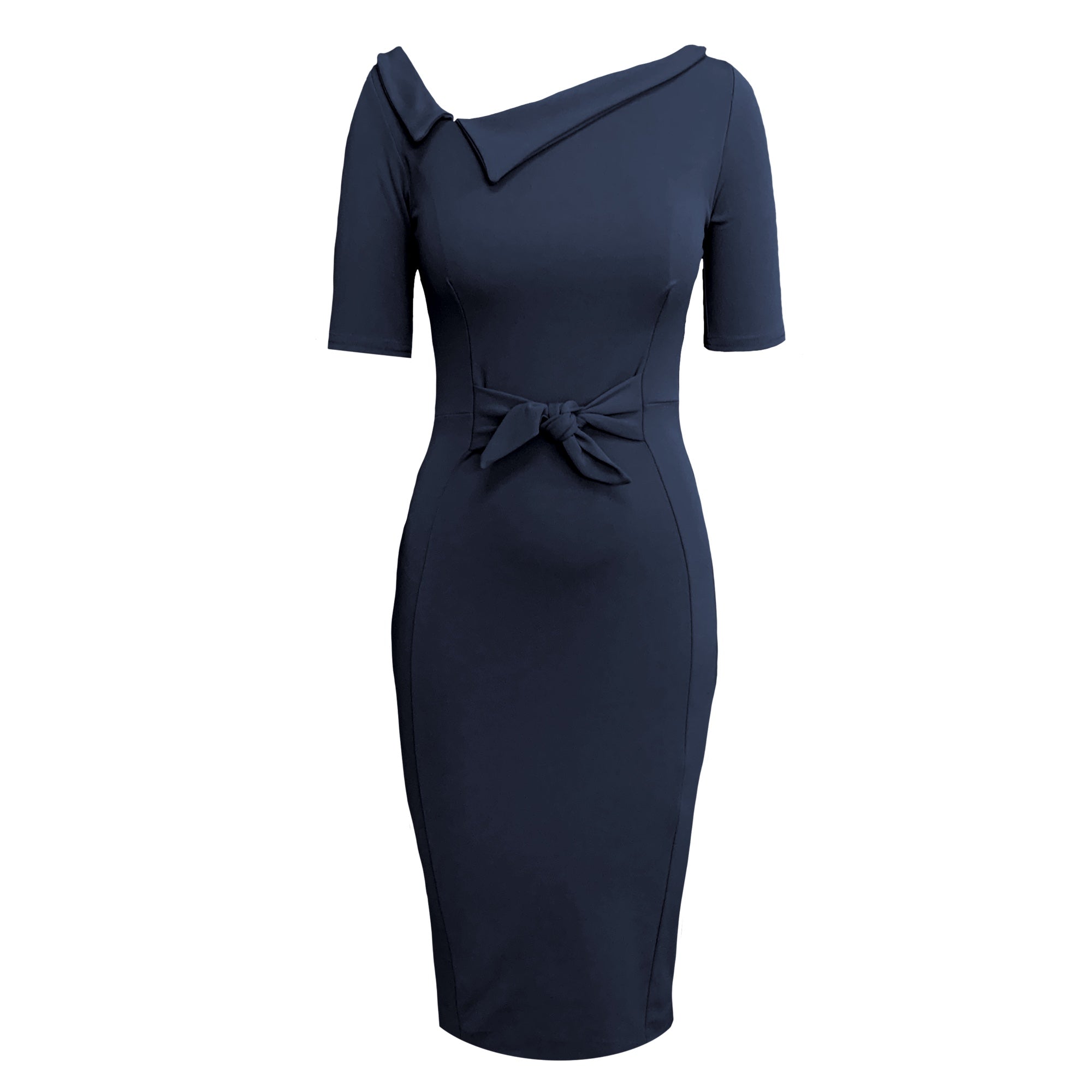 Women’s Blue Gwen Dress In Navy Medium Frock Tales