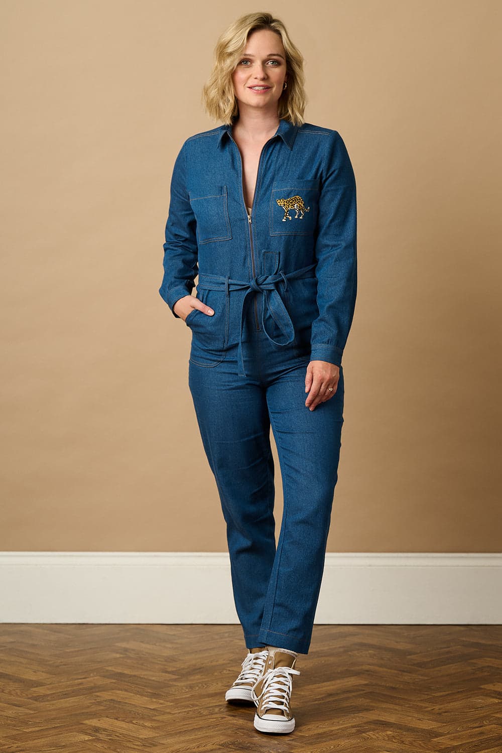 SUGARHILL CLASSIC DENIM JUMPSUIT