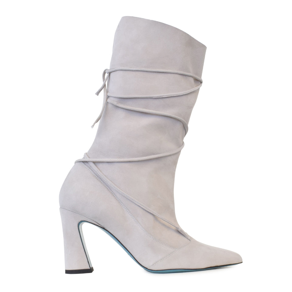 Women’s White Fata Mid Calf Boot Ice Cashmere 5 Uk Valentina Rangoni