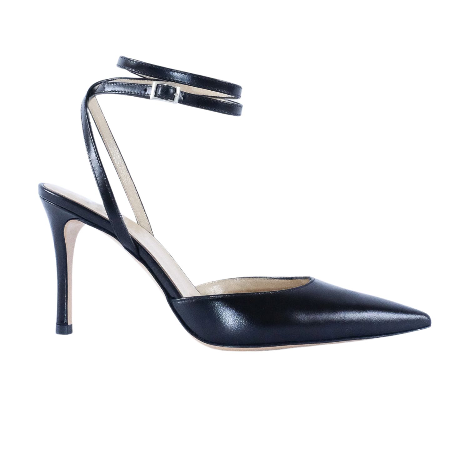 Maile Women's Iris Pump Heel In Silky Black In Black