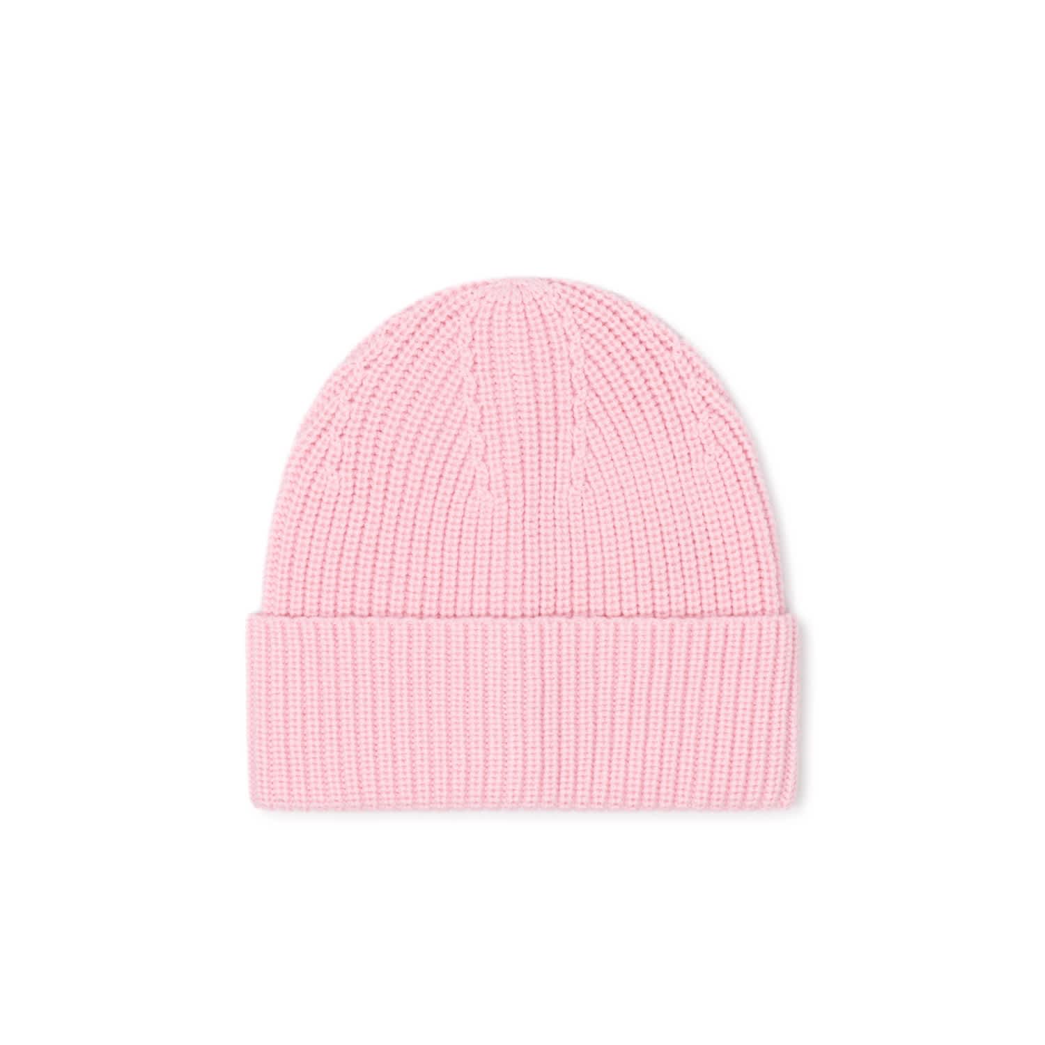 Women’s Woolx Merino Pom Beanie - Blush Pink For the days you want a little extra pop. The Neon Pink  main image 4