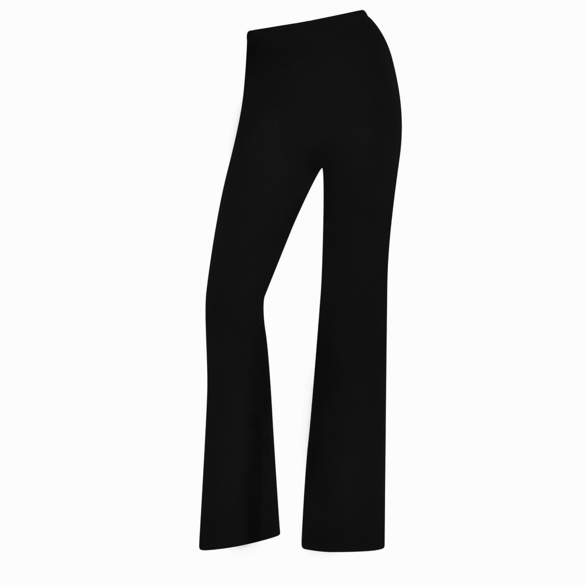 Lux Julia High Rise Pintuck Wide Leg Flare Pants, Workout Bottoms