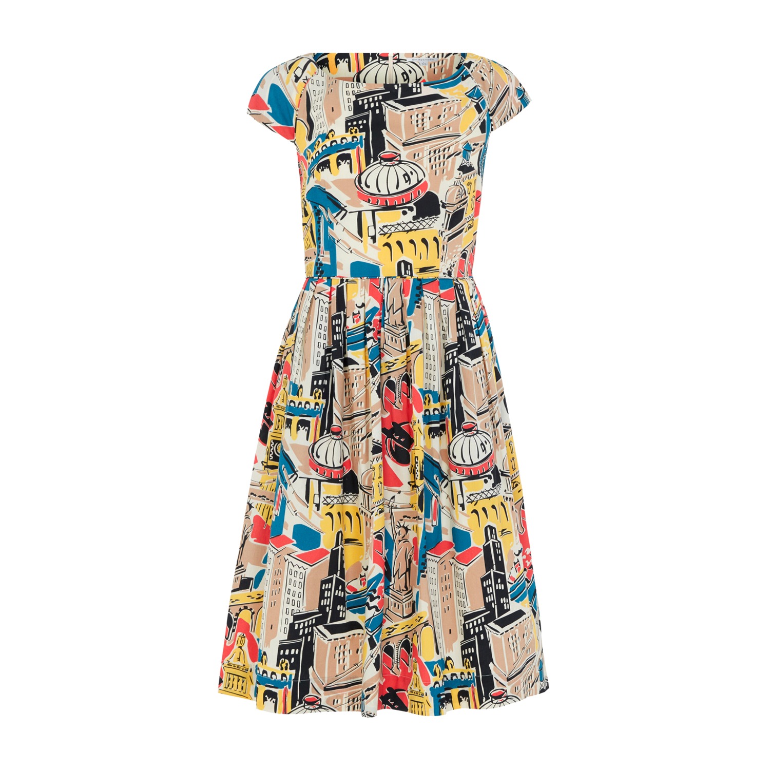 Claudia City Sights Dress by Emily and Fin