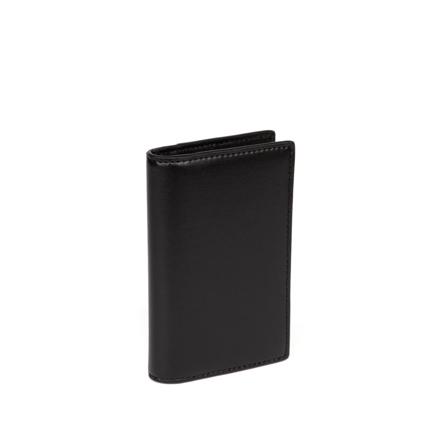 Men’s Black Rfid Compact Wallet / Appleskin Leather Betterleather Collective