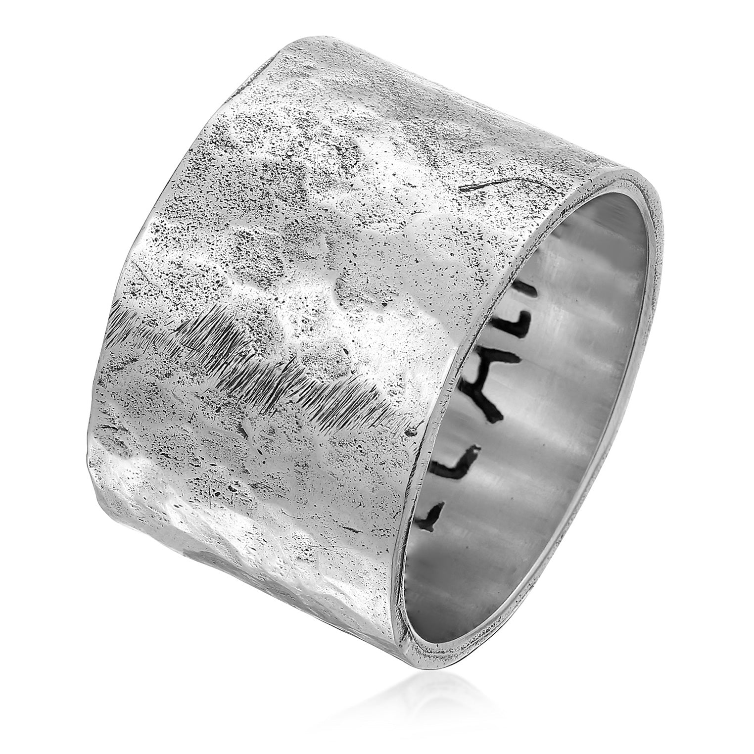 Haze & Glory Men's Feel Alive Ring - Silver In Silver