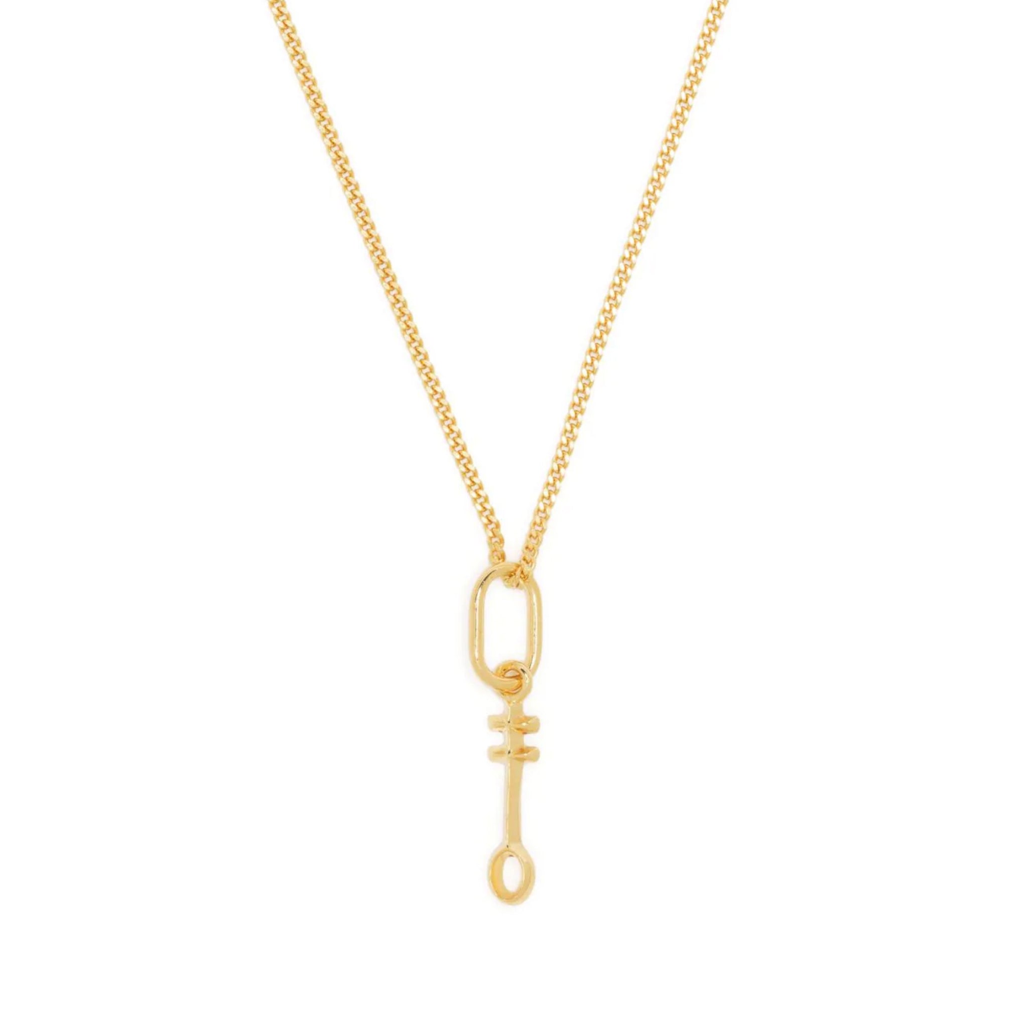 Women’s Egyptian Nefer Symbol Necklace - Gold Vermeil Capsule Eleven