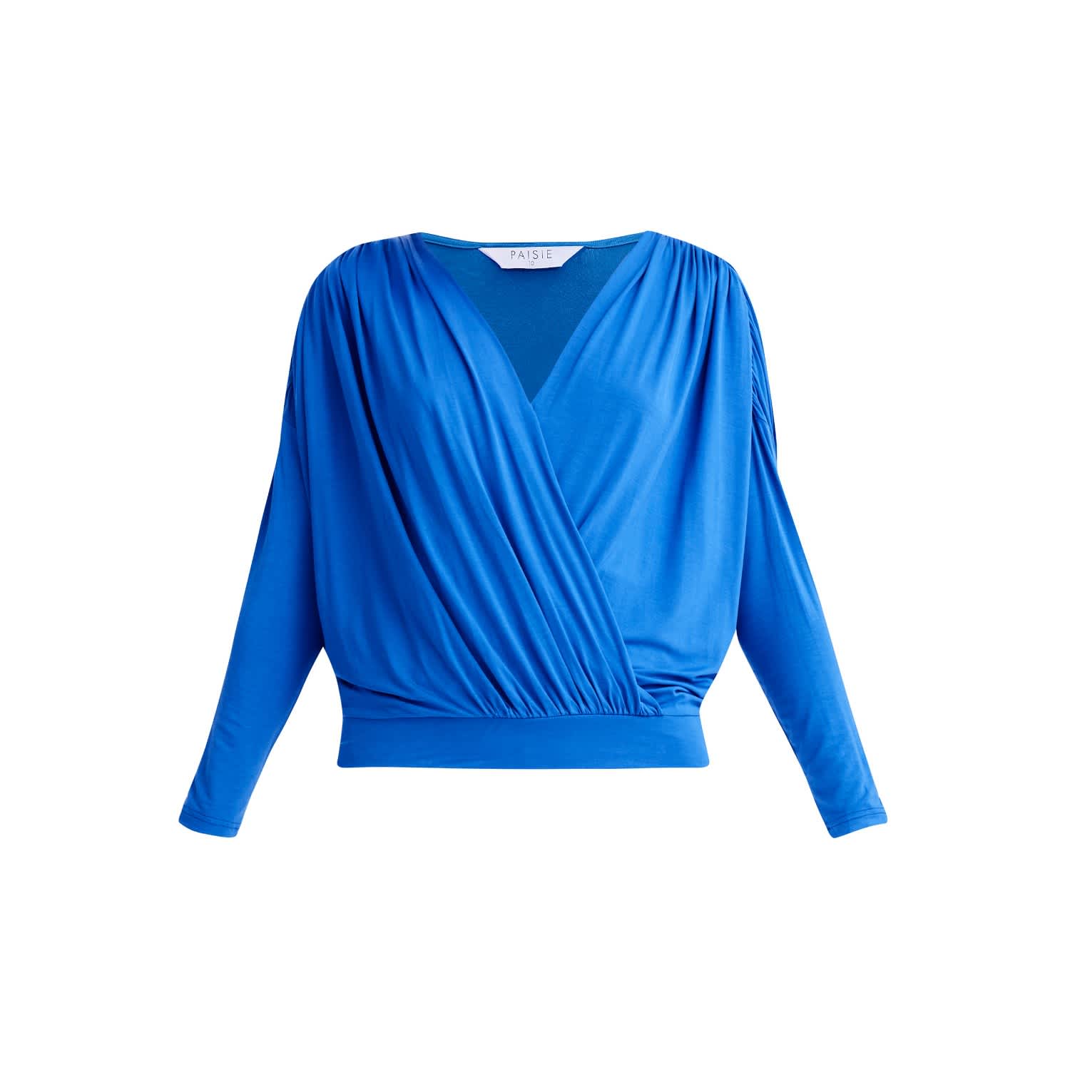 ruched wrap top