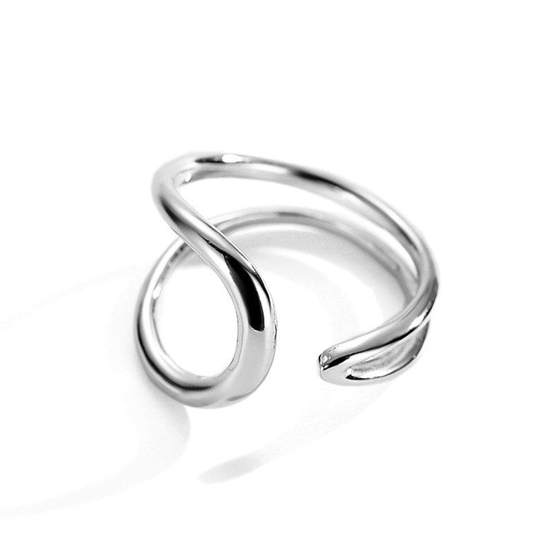 Women’s Cascade Open Ring In Silver Gold Trip