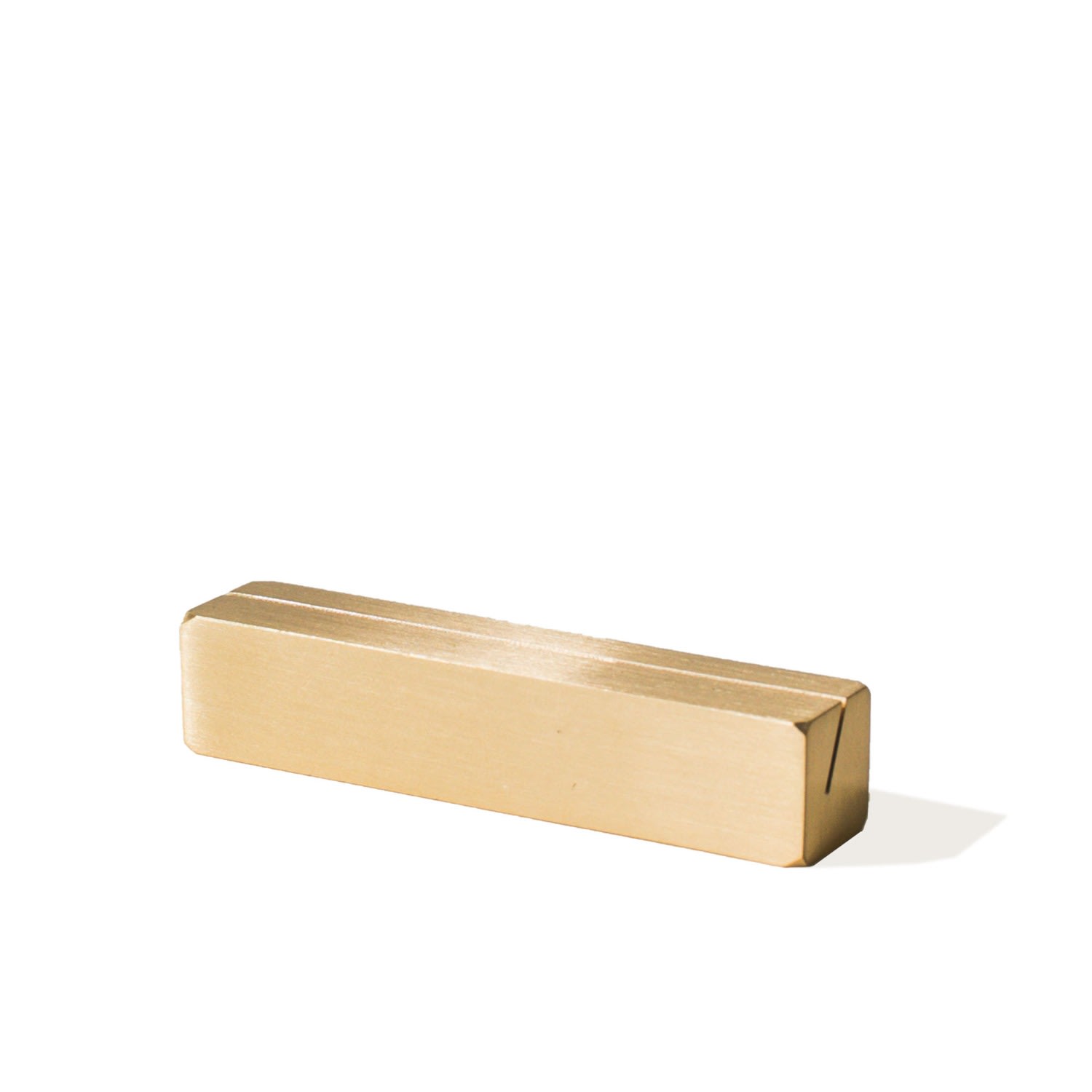 Roarcraft Brass Business Card Holder