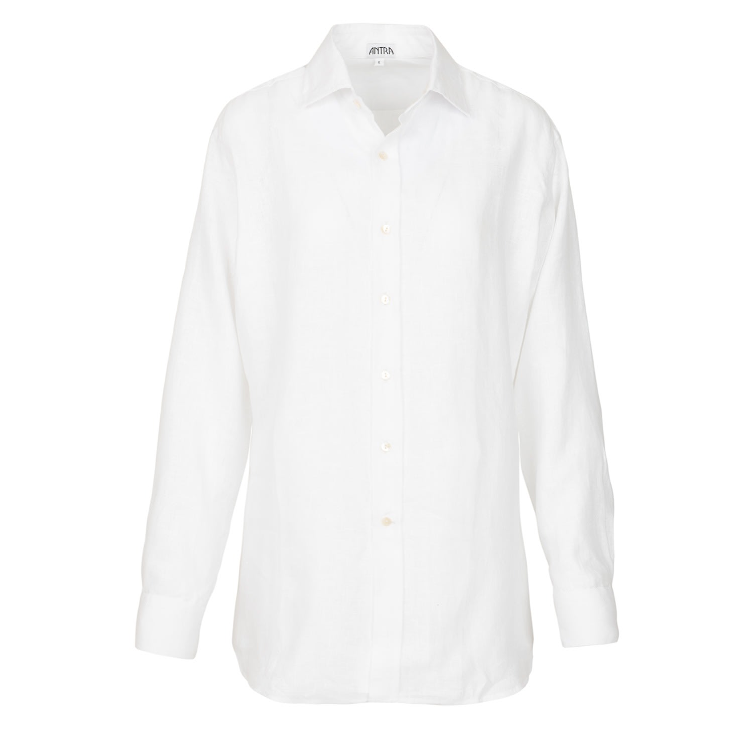 Antra Designs Mens Classic Linen In White In White