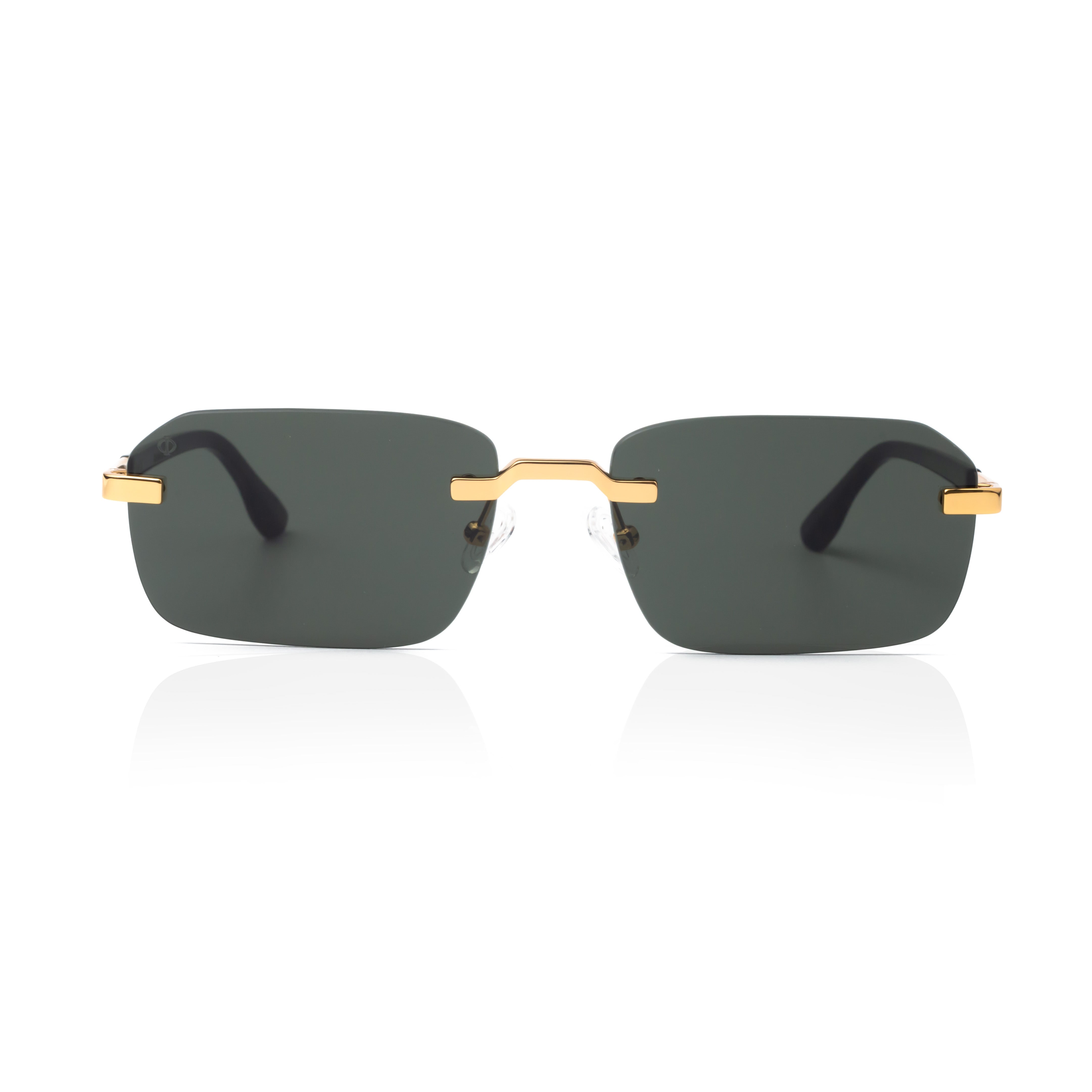 Faos Concept Men's Gold / Black / Grey Mycenae In Metalic Gold With Shade Grey Lenses In Multi