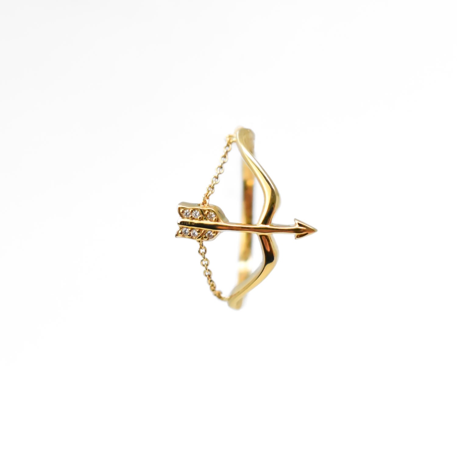 Women’s Gold Archer Ring Dov Jewelry