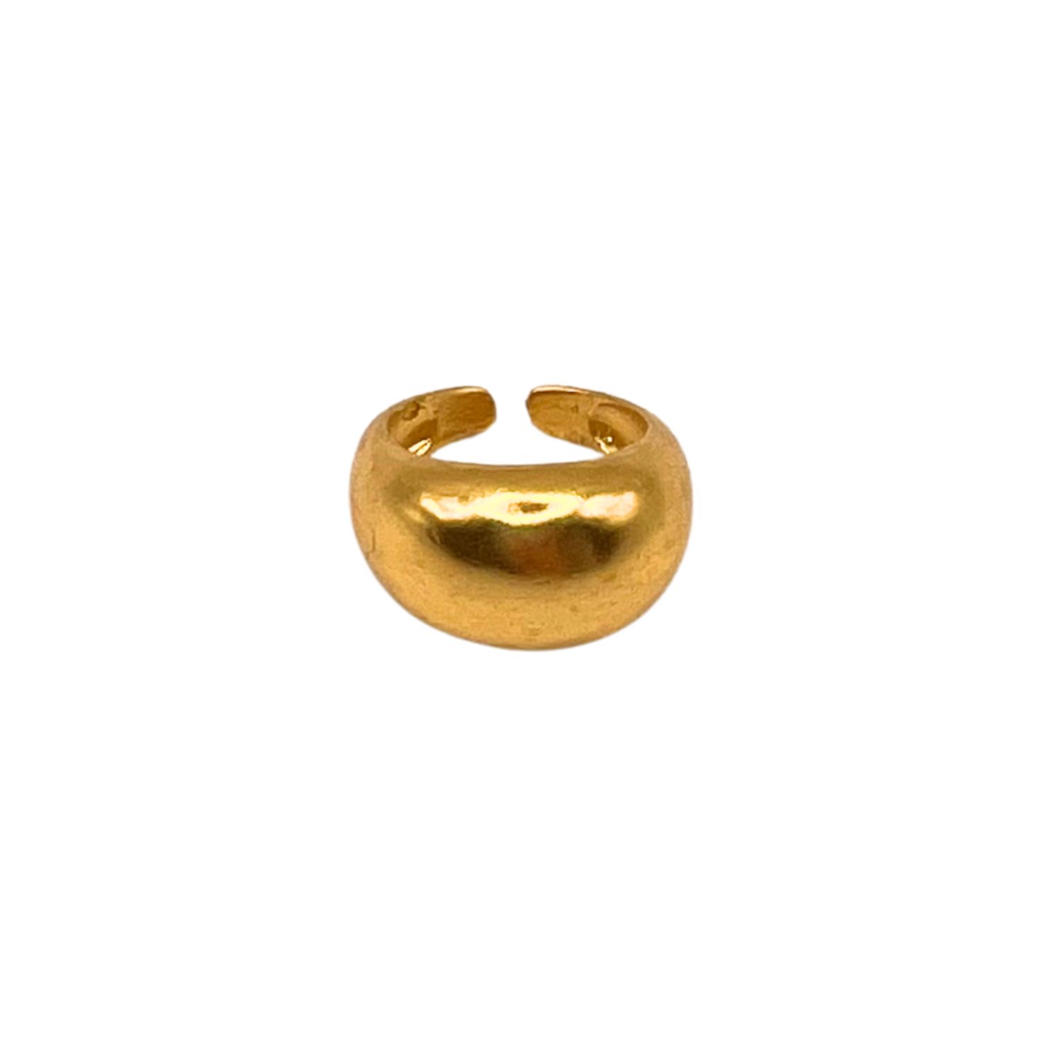Les Reines Women's The Halo - Statement Ring 24k Gold Plated In Gold