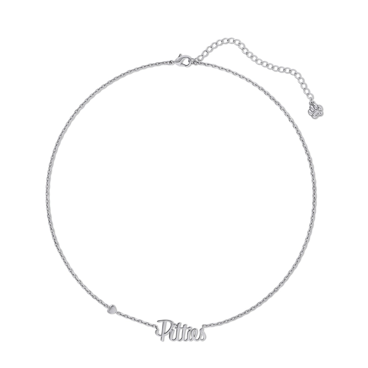 Cloud Haven Women's A Pittie's Love Necklace Silver