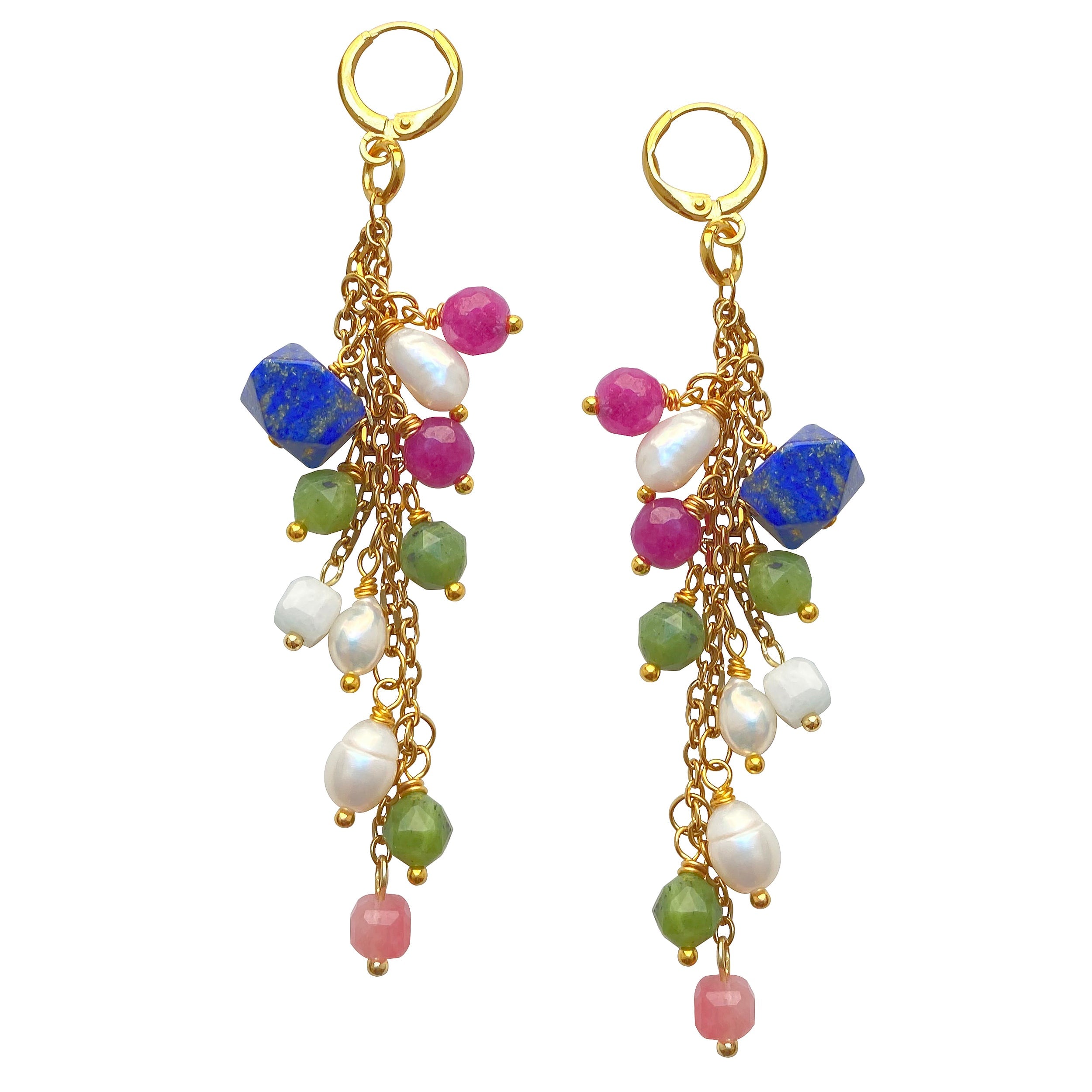 Smilla Brav Women's Gold Venice Beach Earrings In Multi