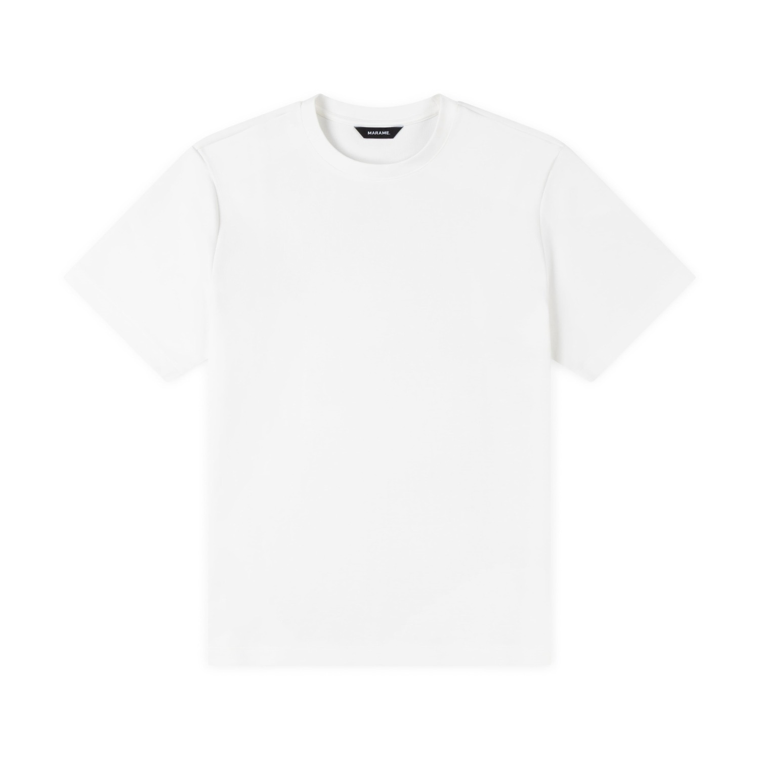 Marame Men's Lightweight Lyocell Blend T-shirt - White In White