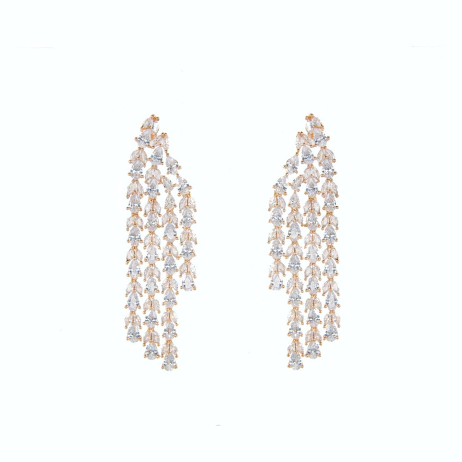 Women’s Cascade Earrings - Gold Stephanie Browne Australia