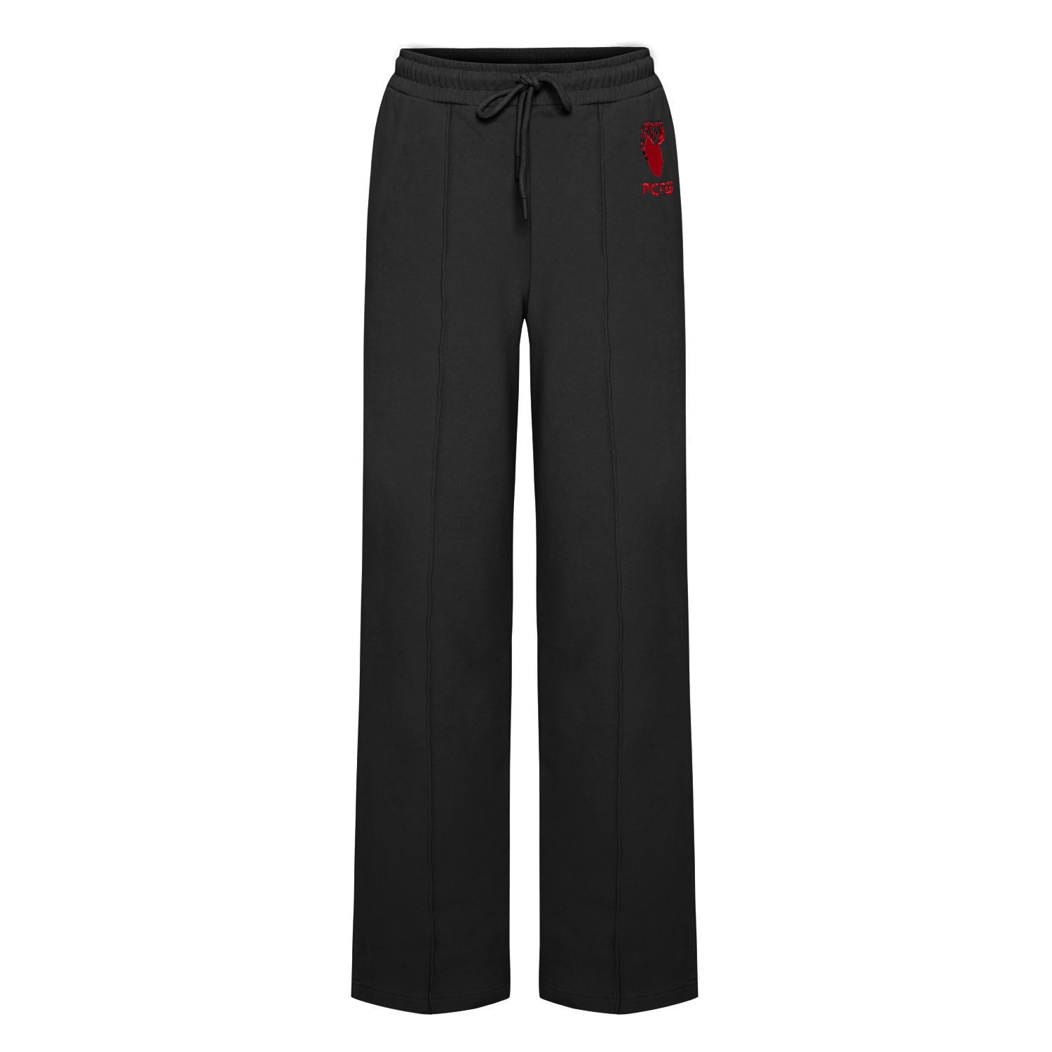 Pcfg Women Destroyed Sweat Pant - Black In Black
