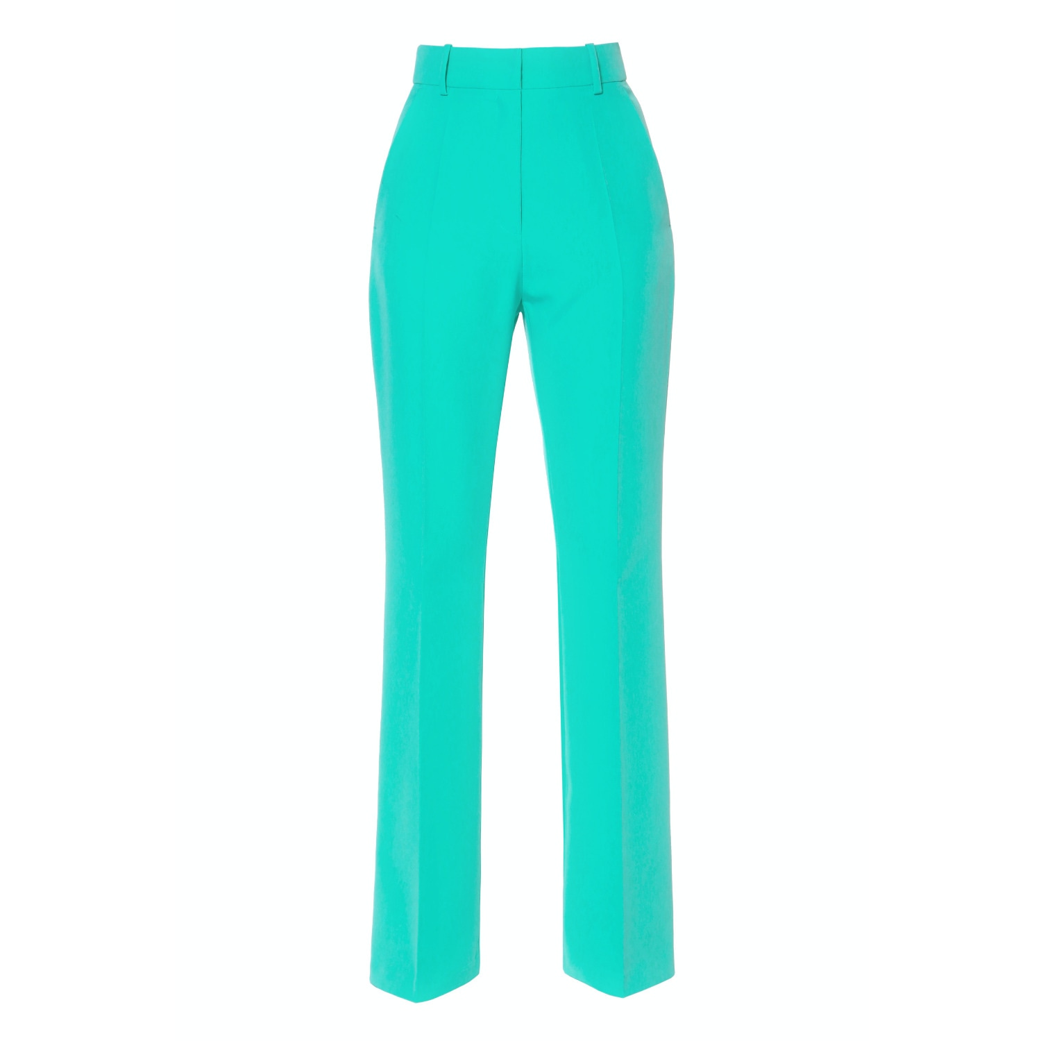Aggi By Halewski Women's Blue Kyle Mexicali Turquoise Trousers - Long In Blue