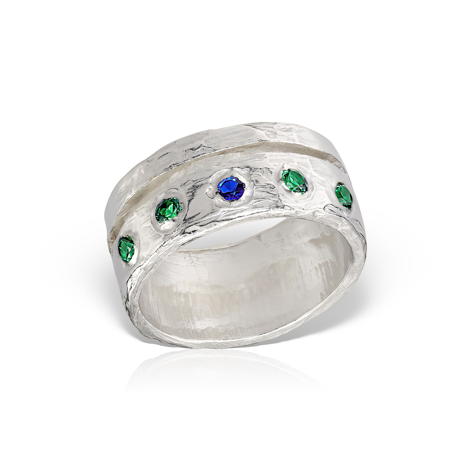 Women’s Lia Silver Band Ring Madeleine