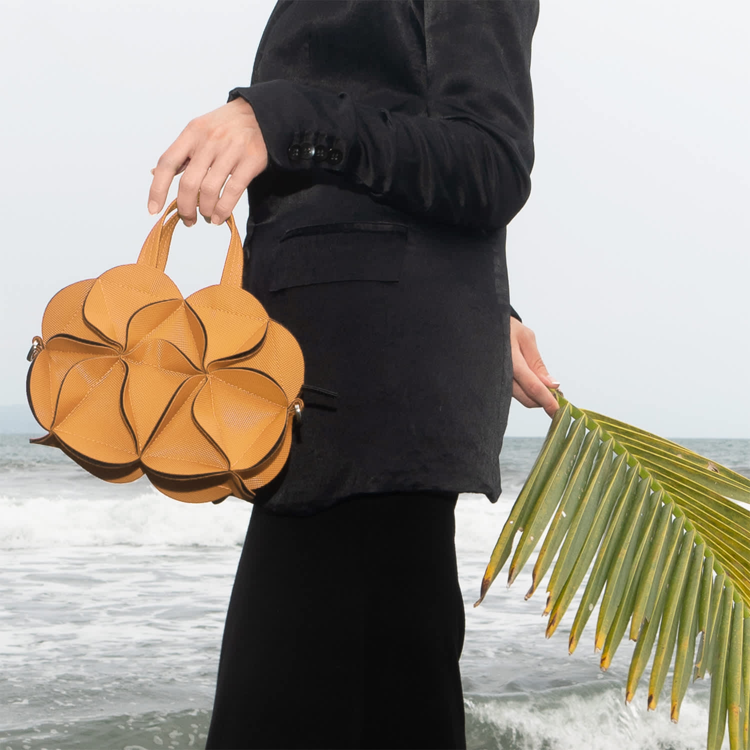 Blossom Shoulder Bag Candy Mustard | ELEMOOD_Japan | Wolf & Badger